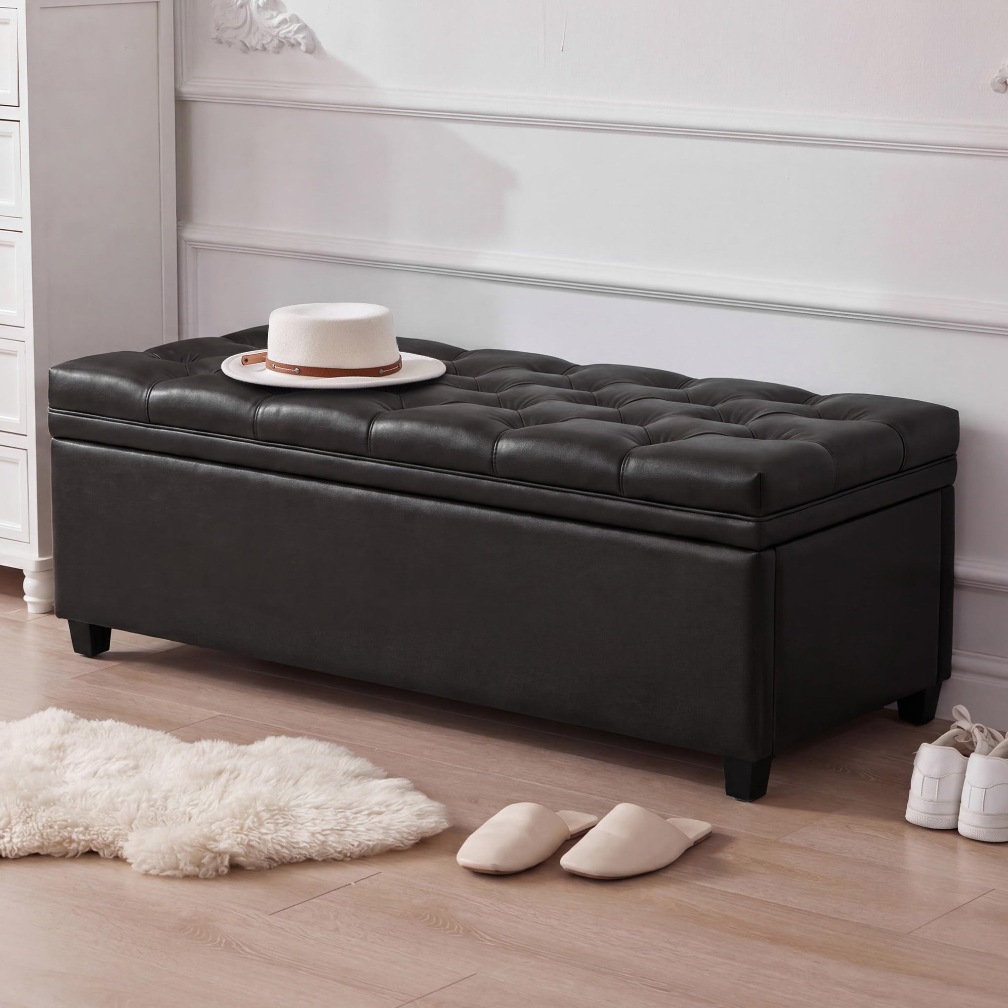 43 Inch Storage Ottoman