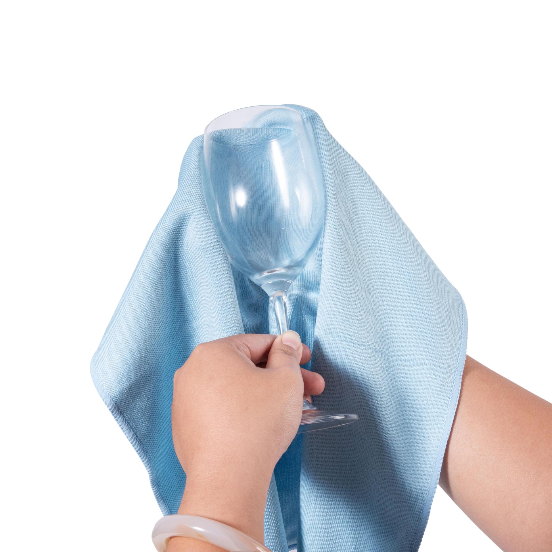 Microfiber Glass Cleaning Cloths Lint Free Streak Free Quickly and Easily Clean Windows & Mirrors Without Chemicals Polishing Cloth 16x16 Inch 8 Pack (8 Count)