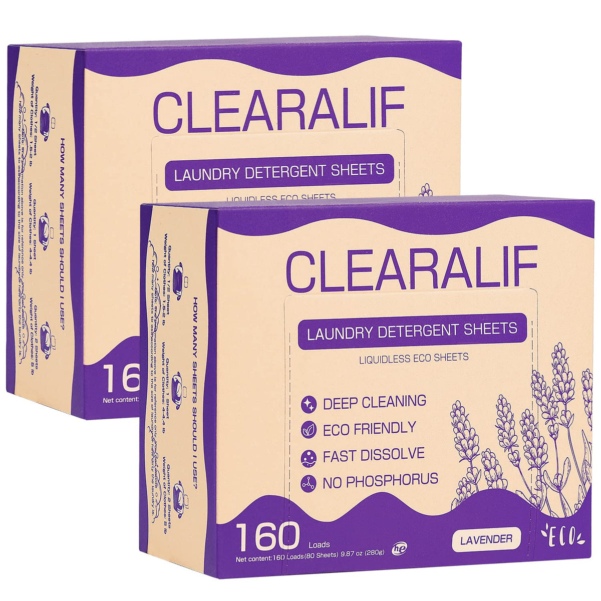 Laundry Detergent Sheets (160 Count)