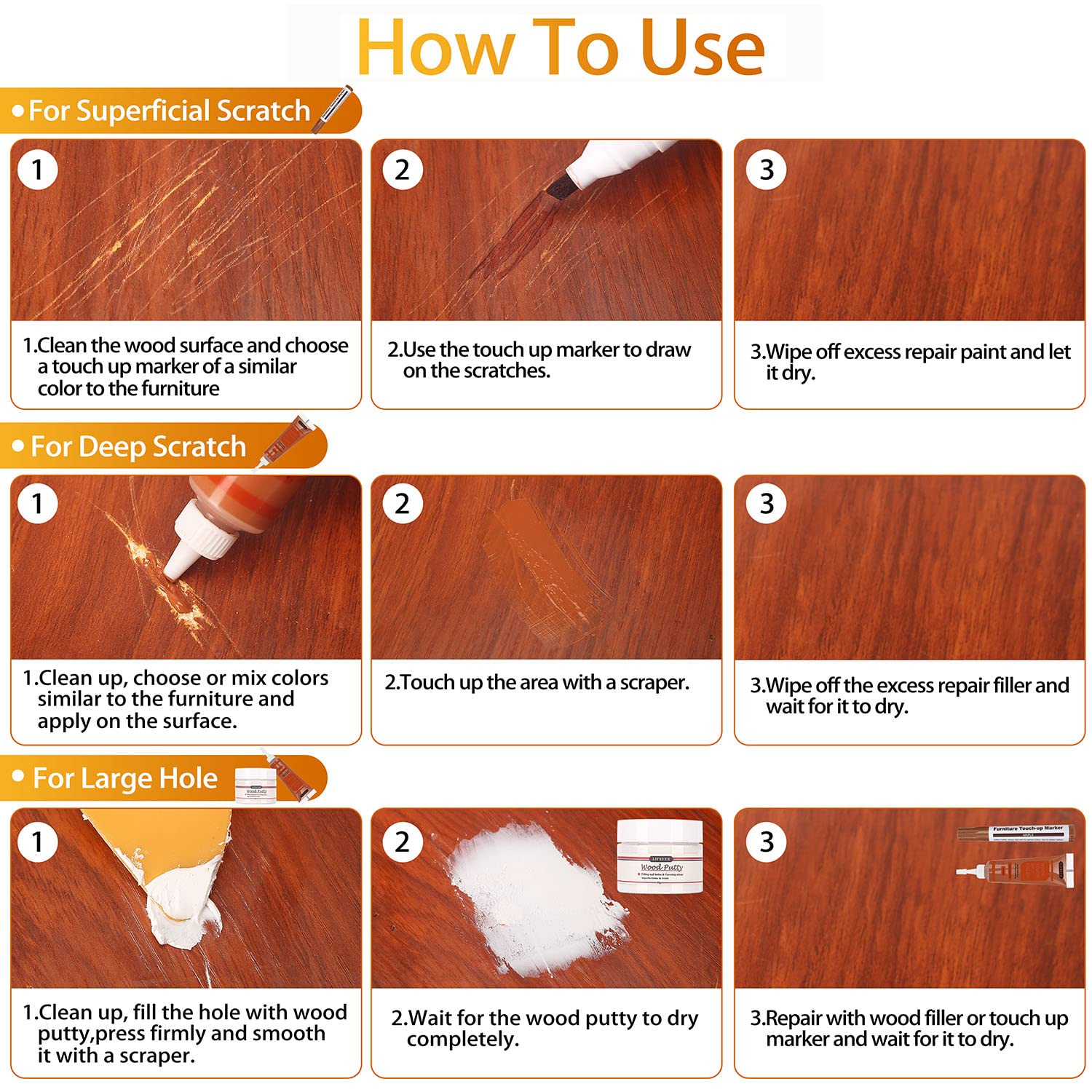 Wood Repair Kit (42 个)