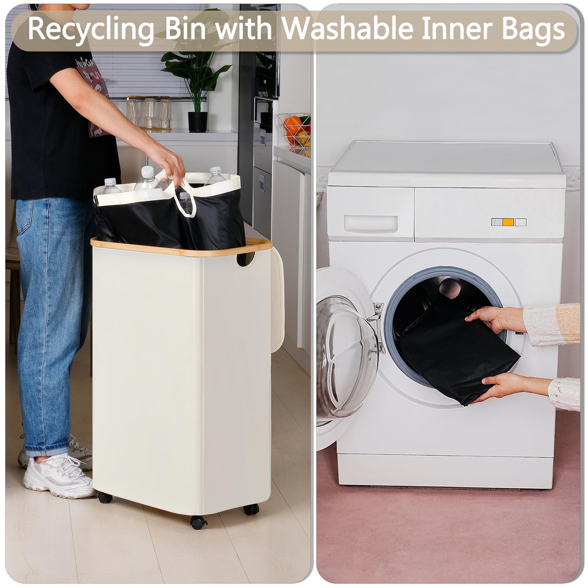 Recycle Bins for Kitchen 100L
