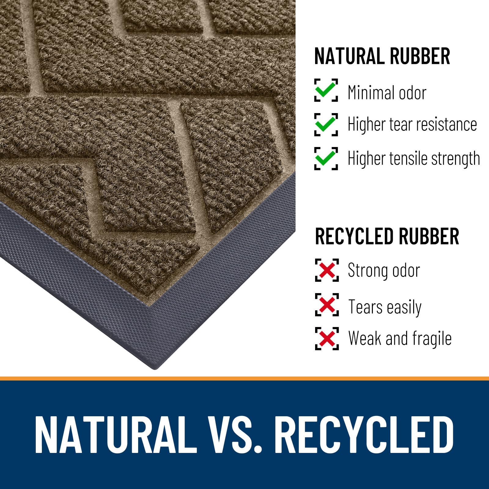 Front Door Mat Outside 71x47 (31.75 Sq Ft)