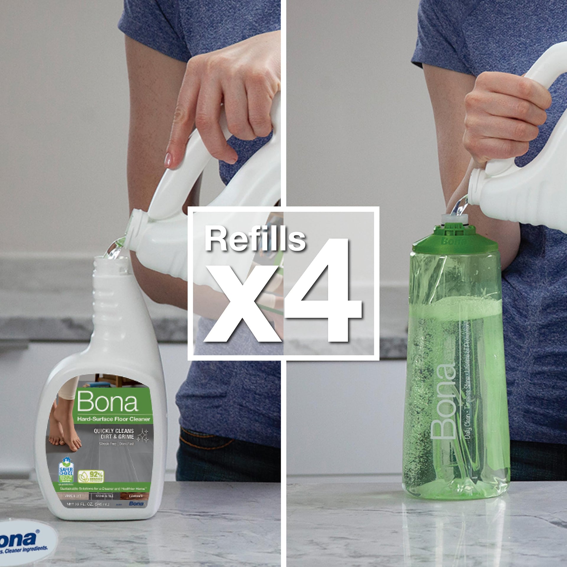 Multi Surface Floor Cleaner Refill (128 Fl Oz)