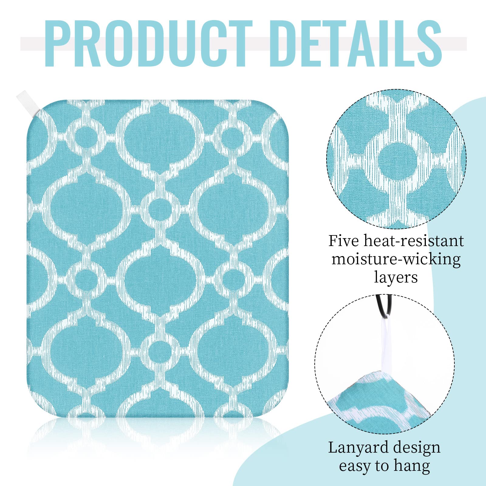 3 Pcs Heat Press Mats Compatible with Easypress 2 (3 Count)
