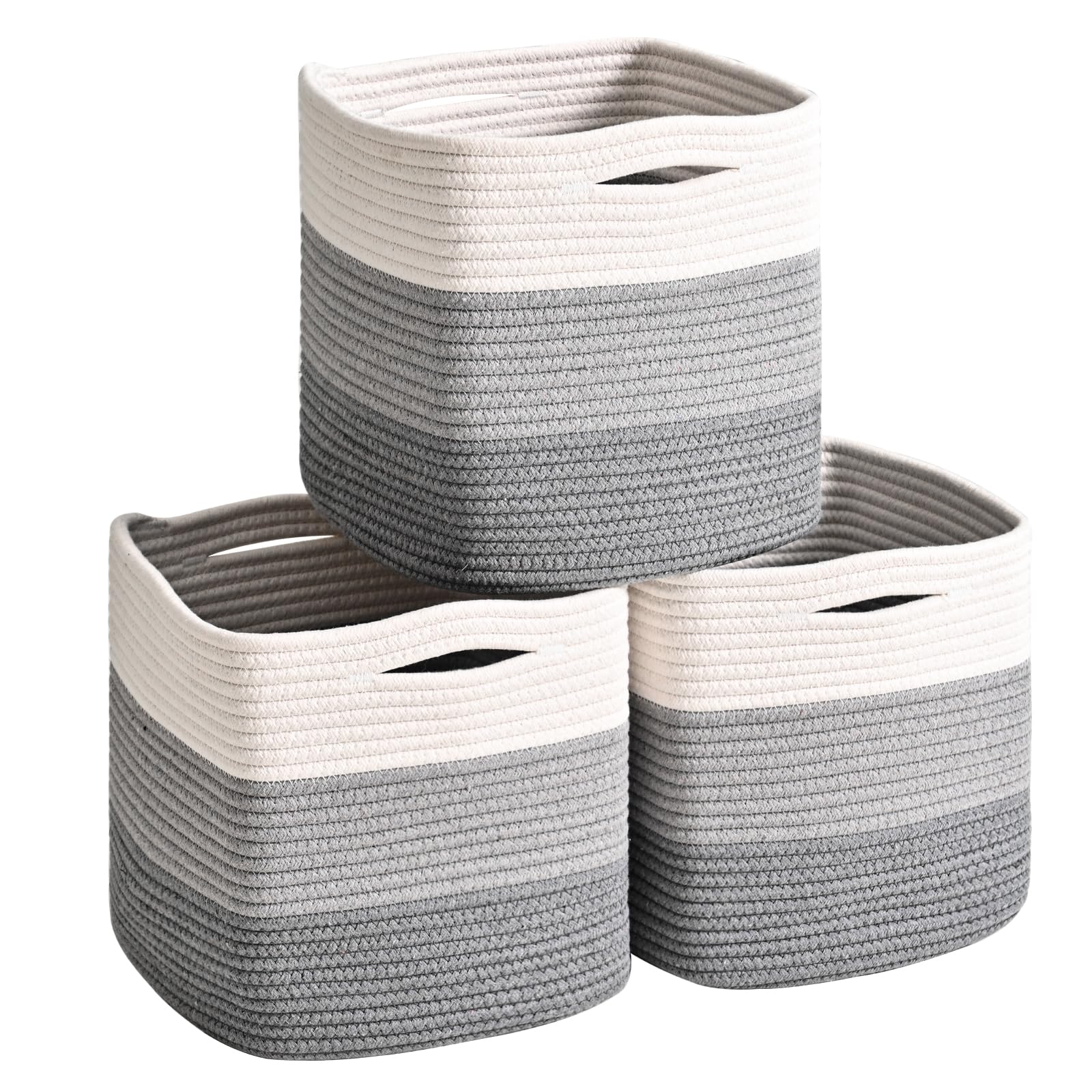 11 Inch Cube Storage Bins (3 Count)
