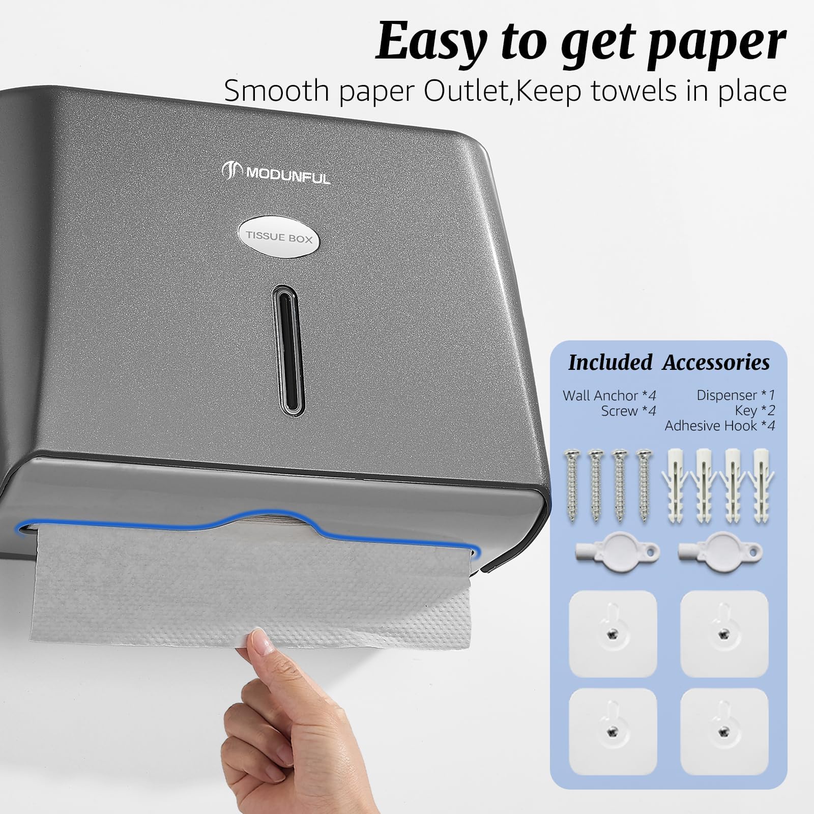 Wall Mounted Paper Towel Dispenser