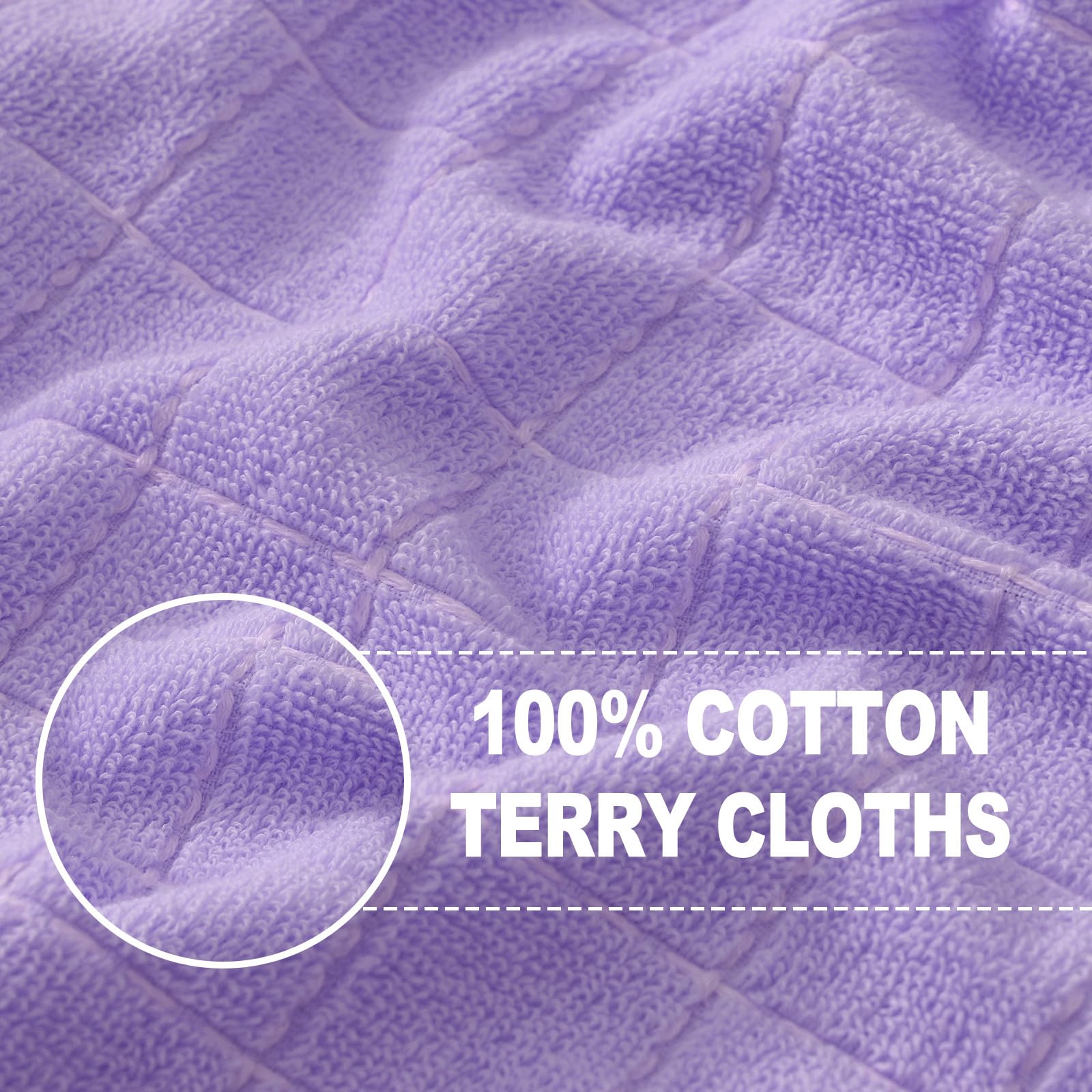 100% Cotton Terry Kitchen Towels (12 Count)