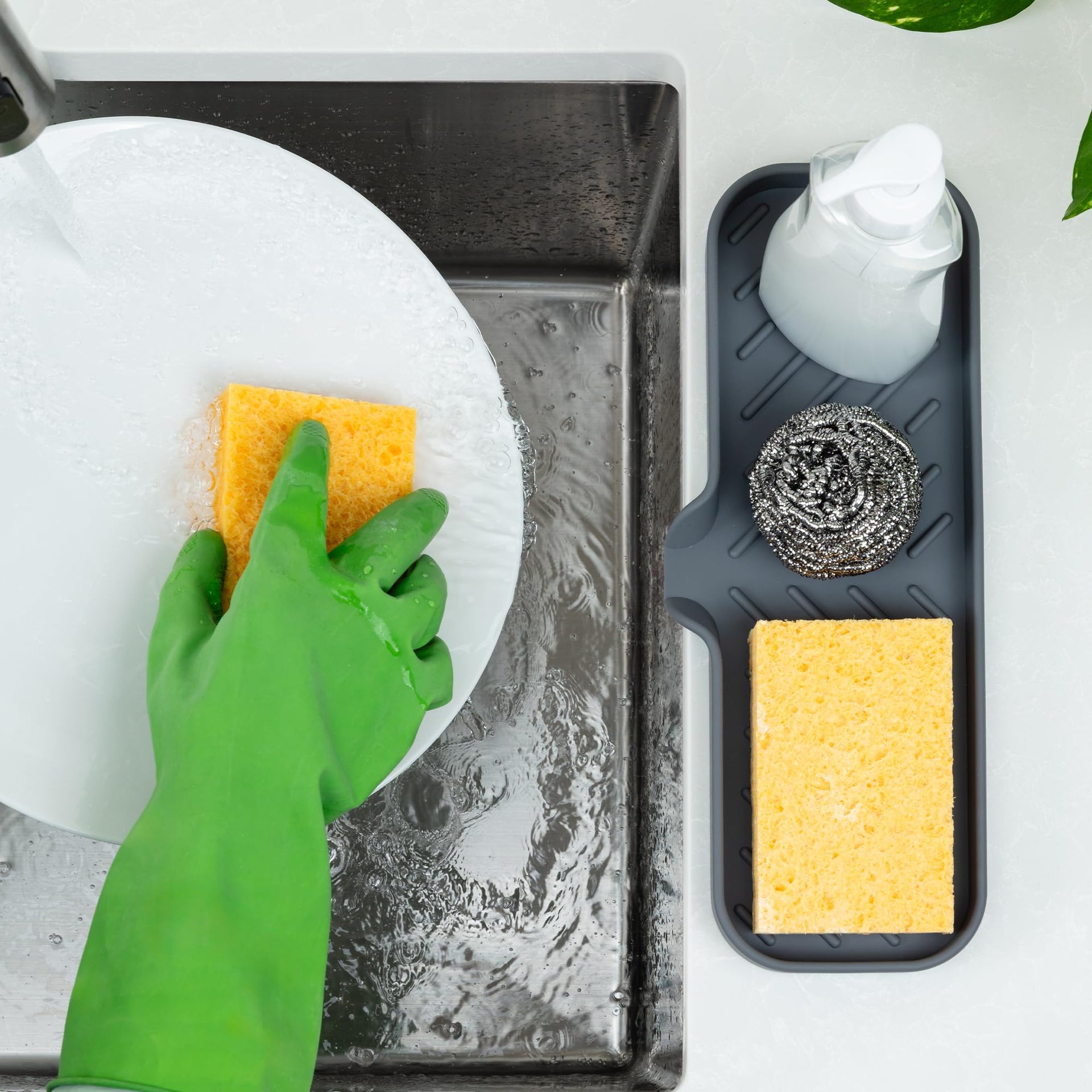 Large Silicone Sponge Holder
