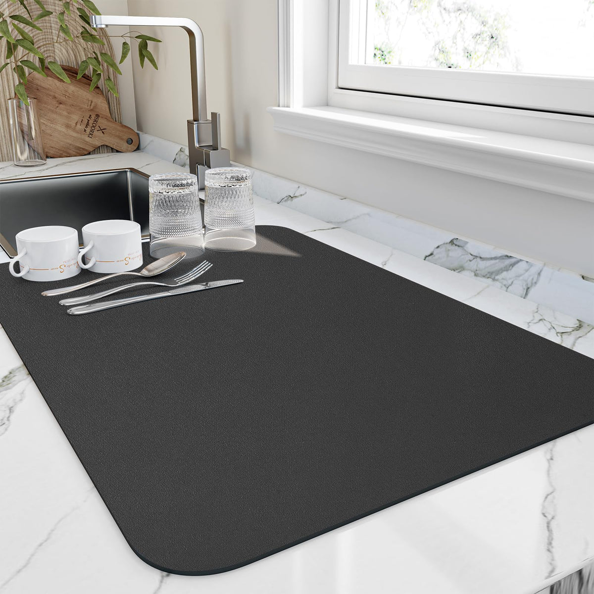 Dish Drying Mat for Kitchen Counter