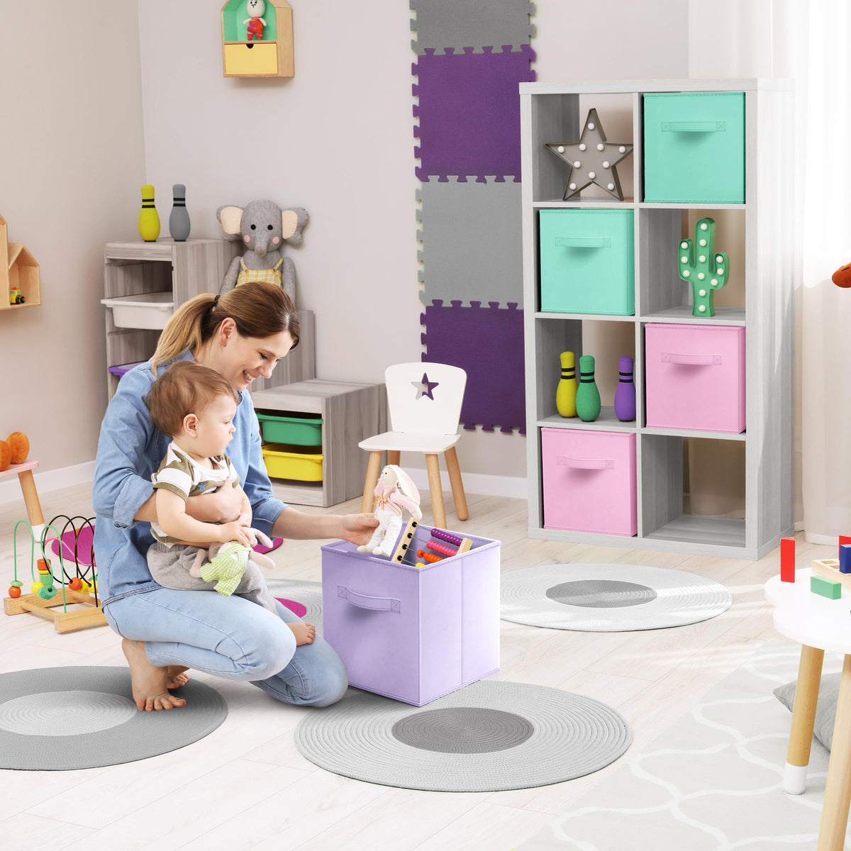 Foldable Storage Cubes