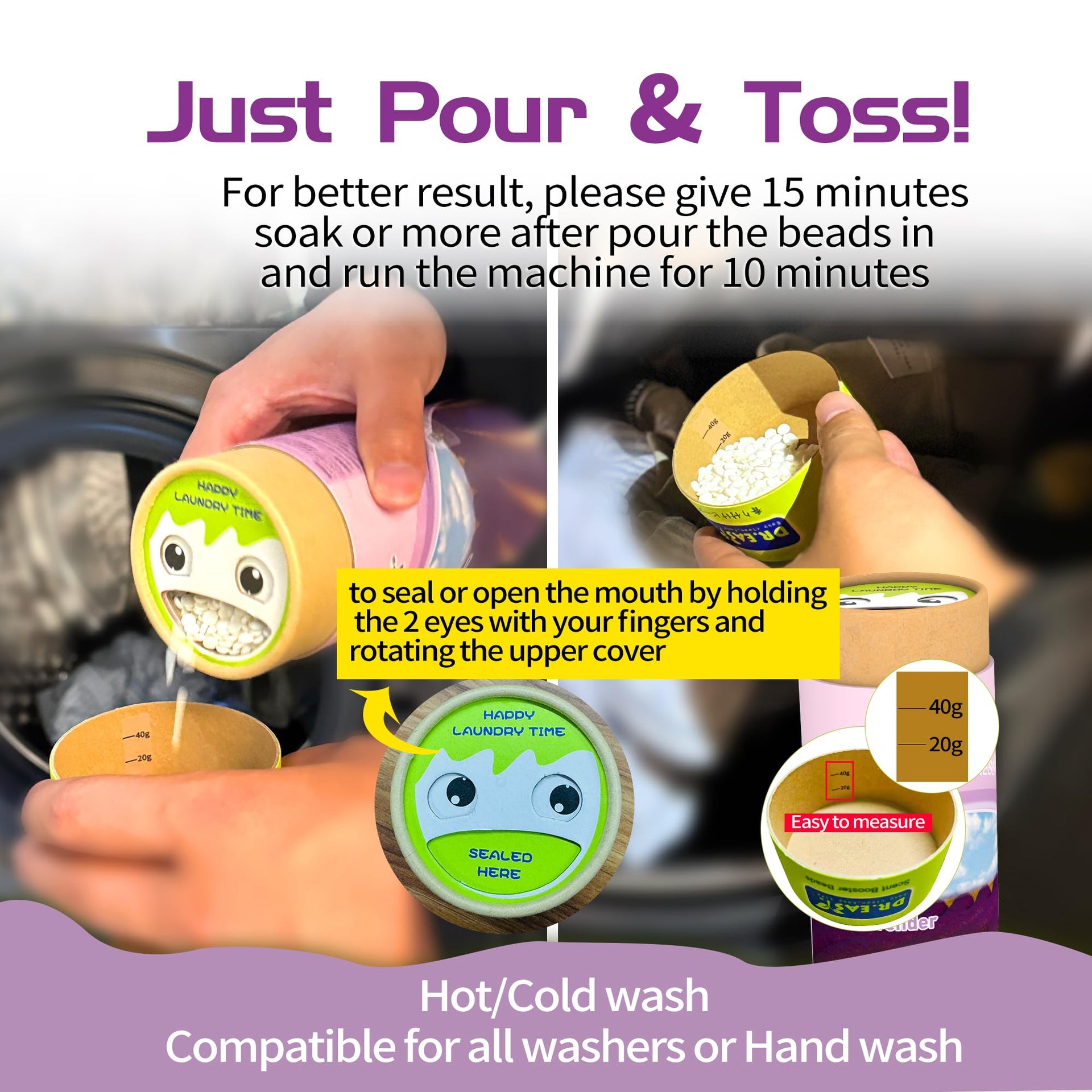 DR.EASY Laundry Scent Boosters 312G (11 Ounce)
