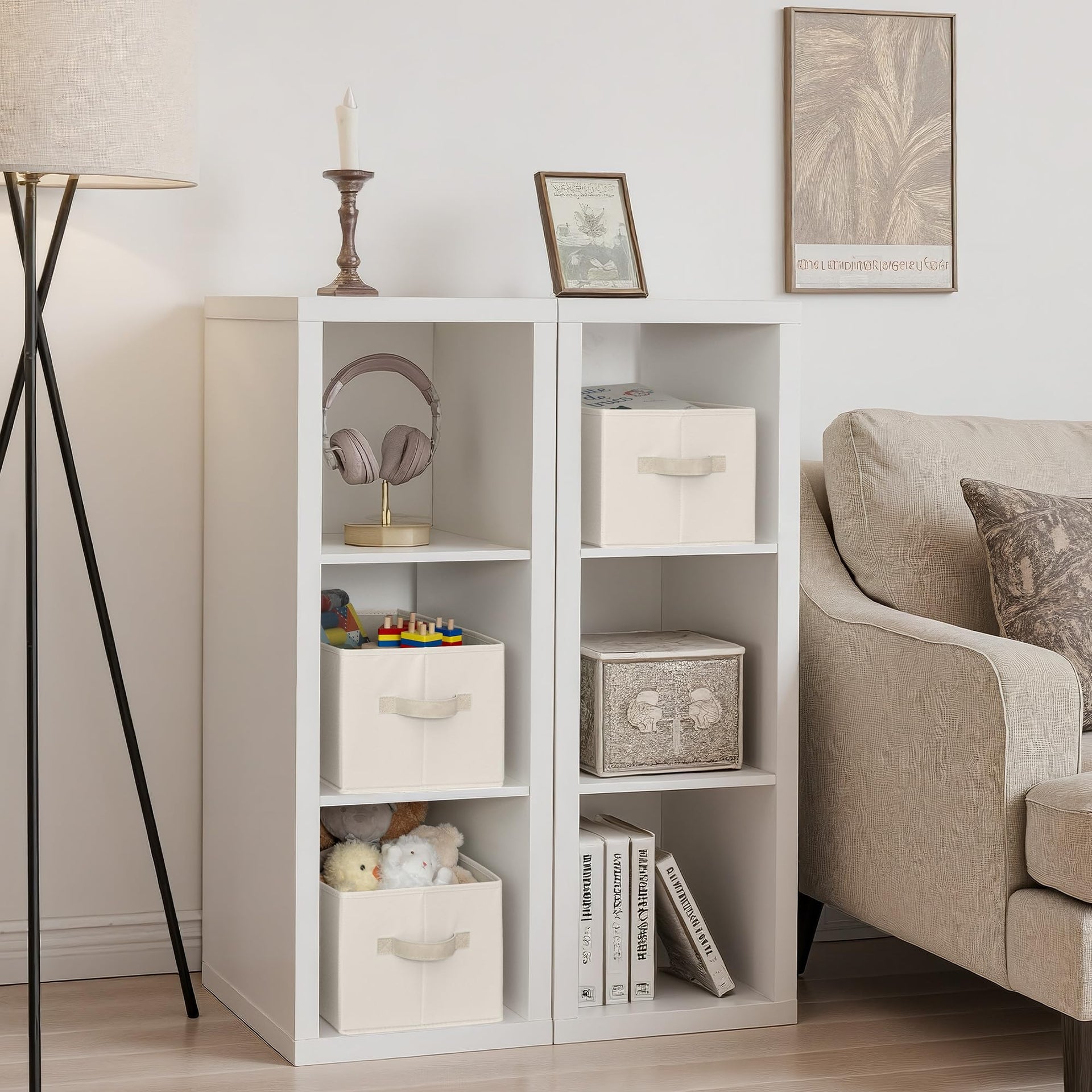 Closet Storage Bins (3 Count)
