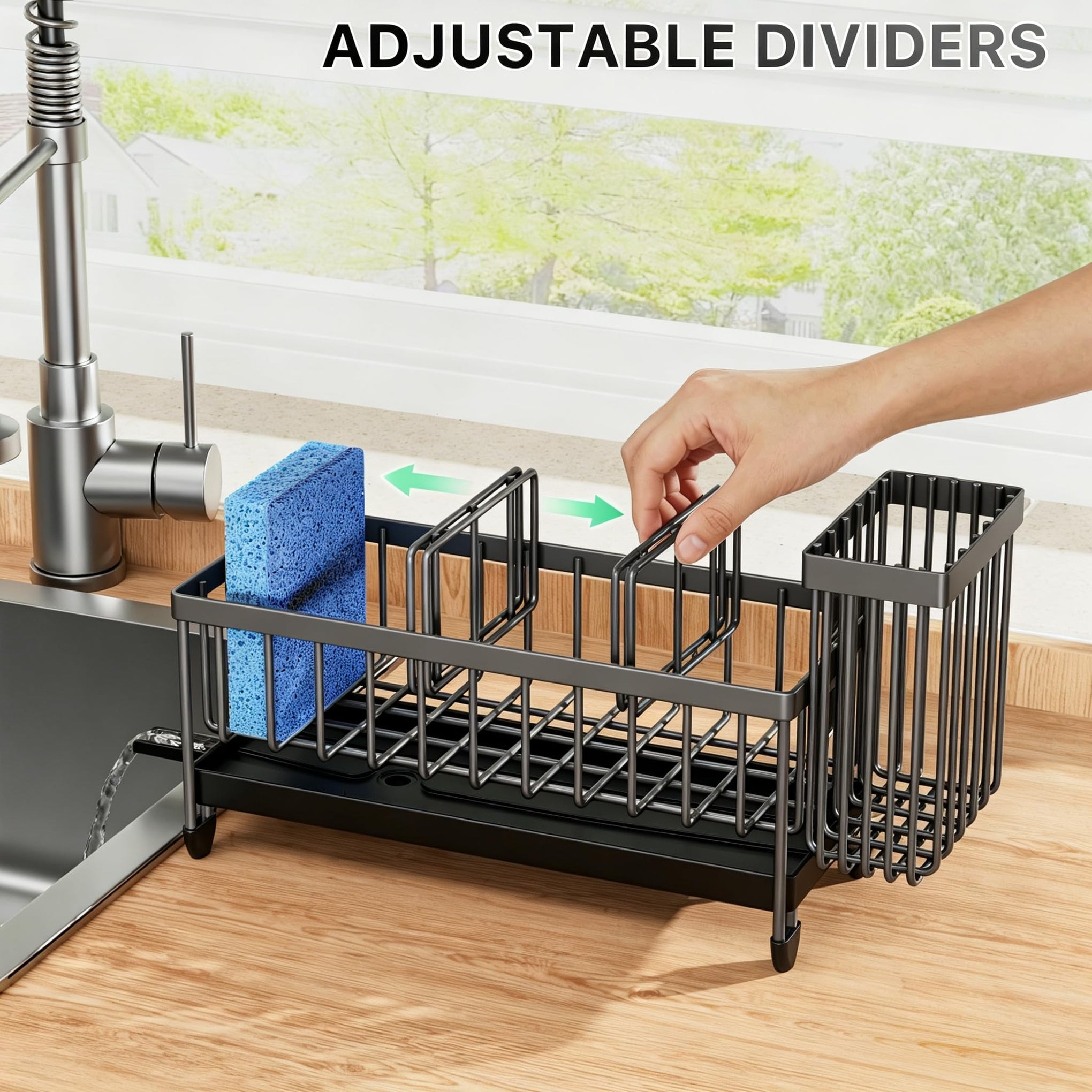 Sponge Holder for Kitchen Sink