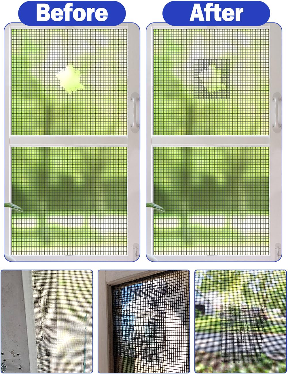 Window Screen Repair Tape (40 Foot)