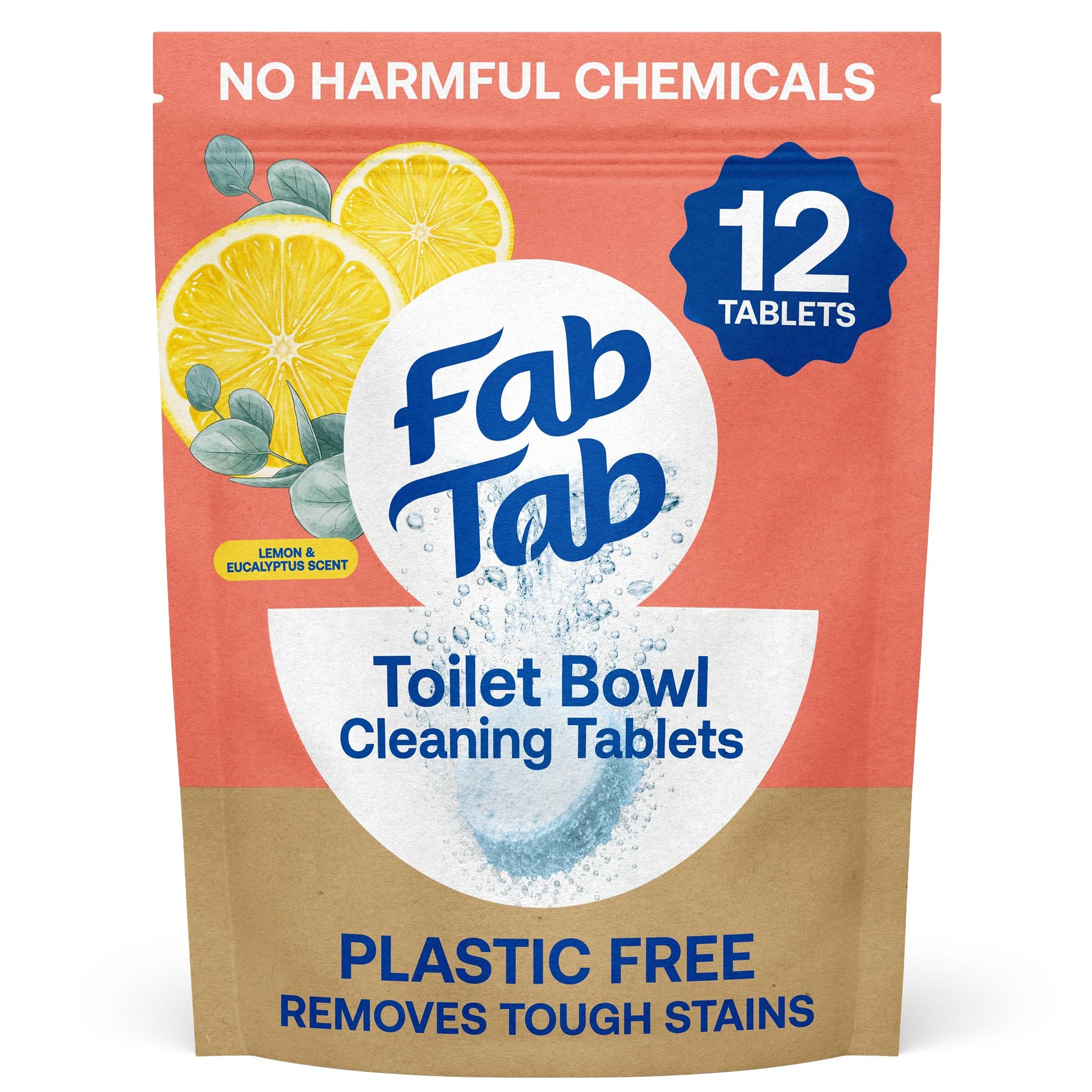 Toilet Bowl Cleaning Tablets (12 Count)