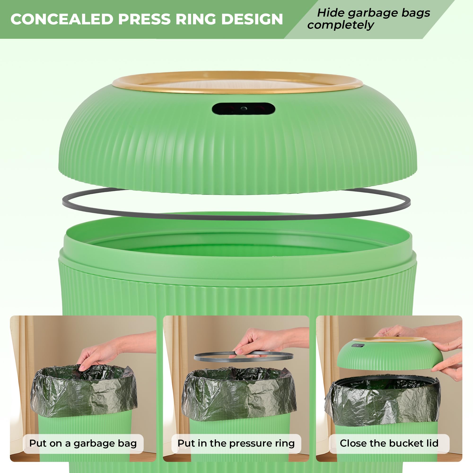 Smart Sensor Wastebasket
