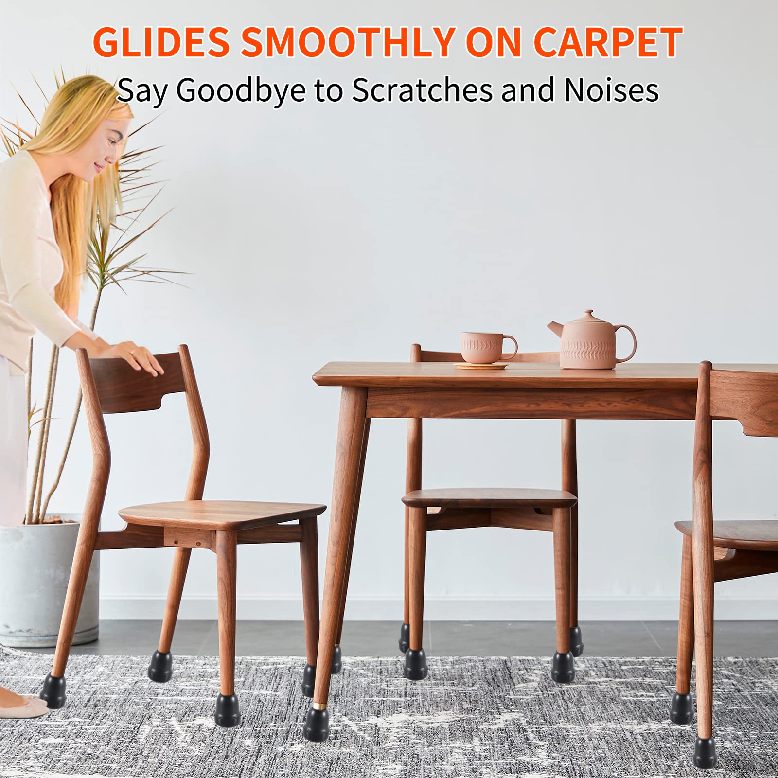 Chair Sliders for Carpet