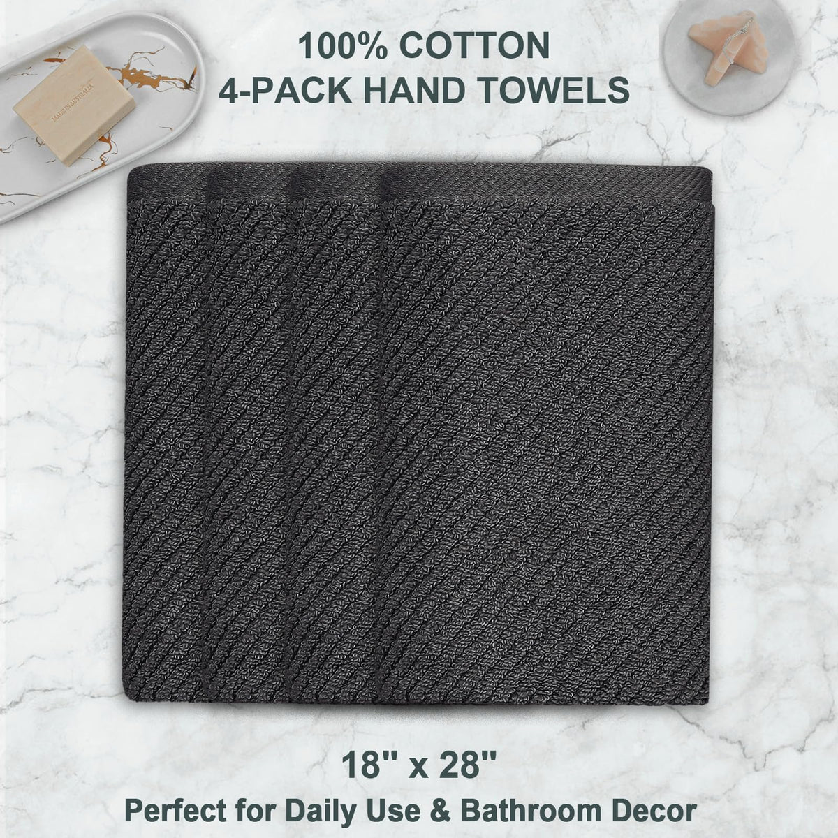 Hand Towels 4PC (4 Count)