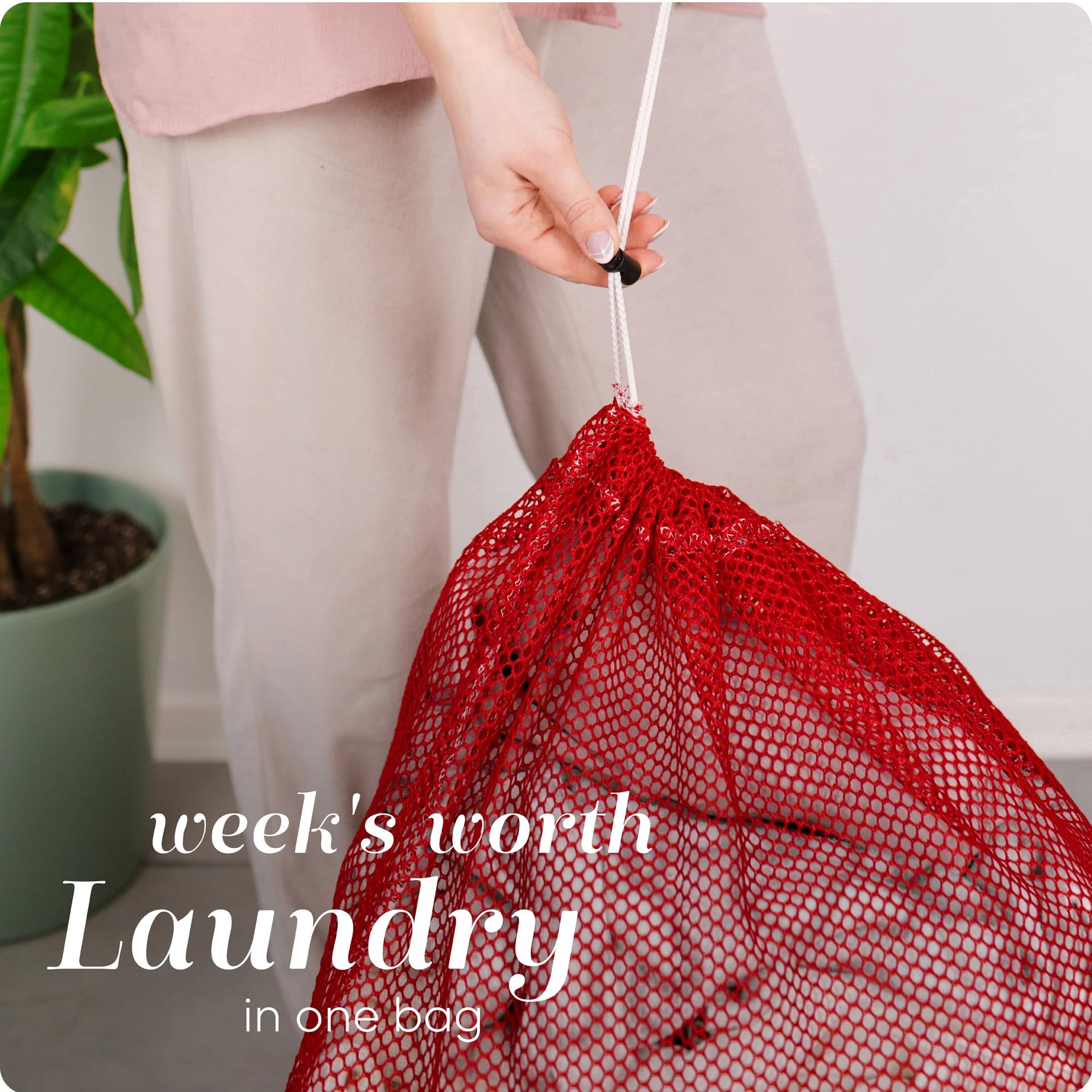 Mesh XL Laundry Bags 2 (2 Count)