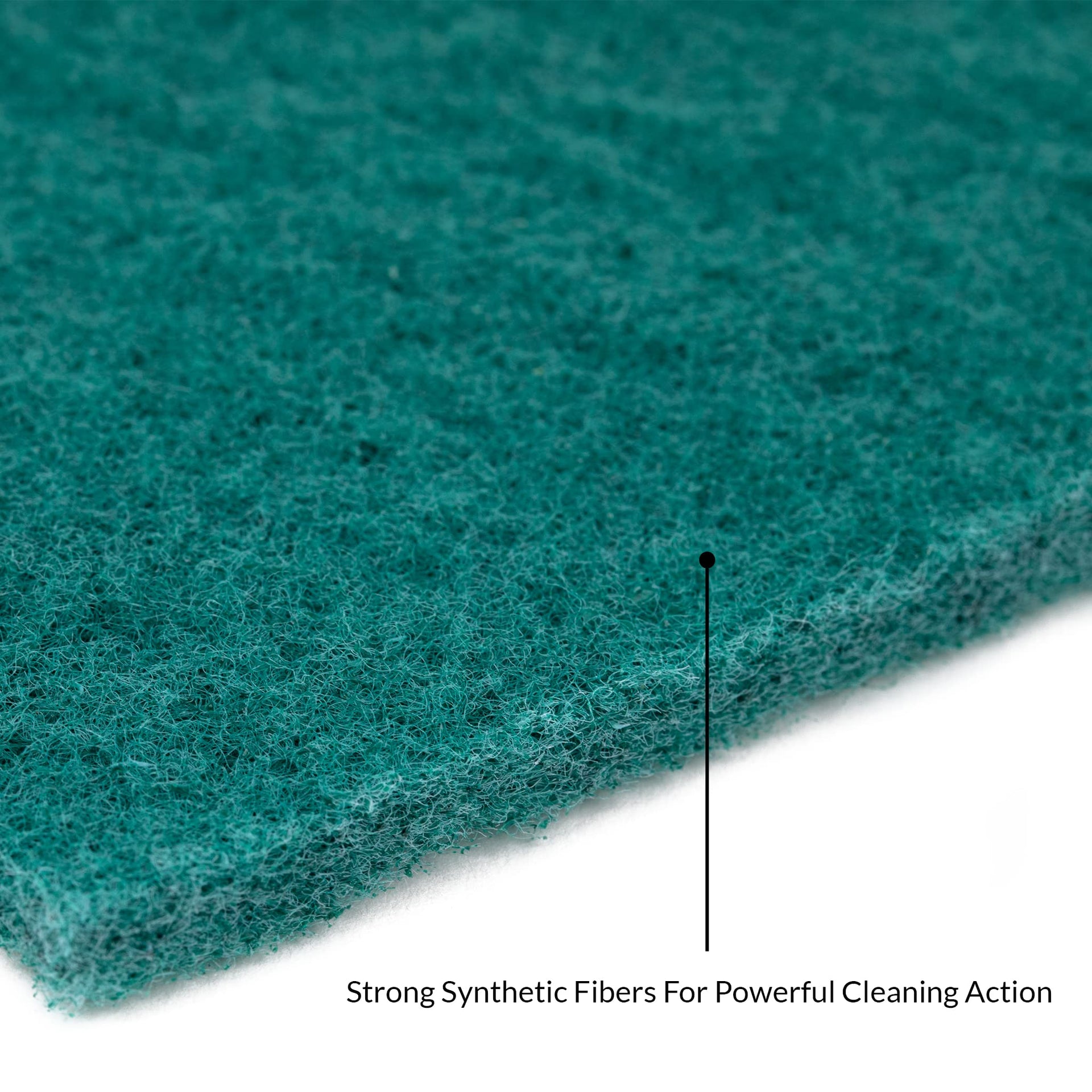 50 Pack Heavy Duty Green Scouring Pads 4x6 Inch