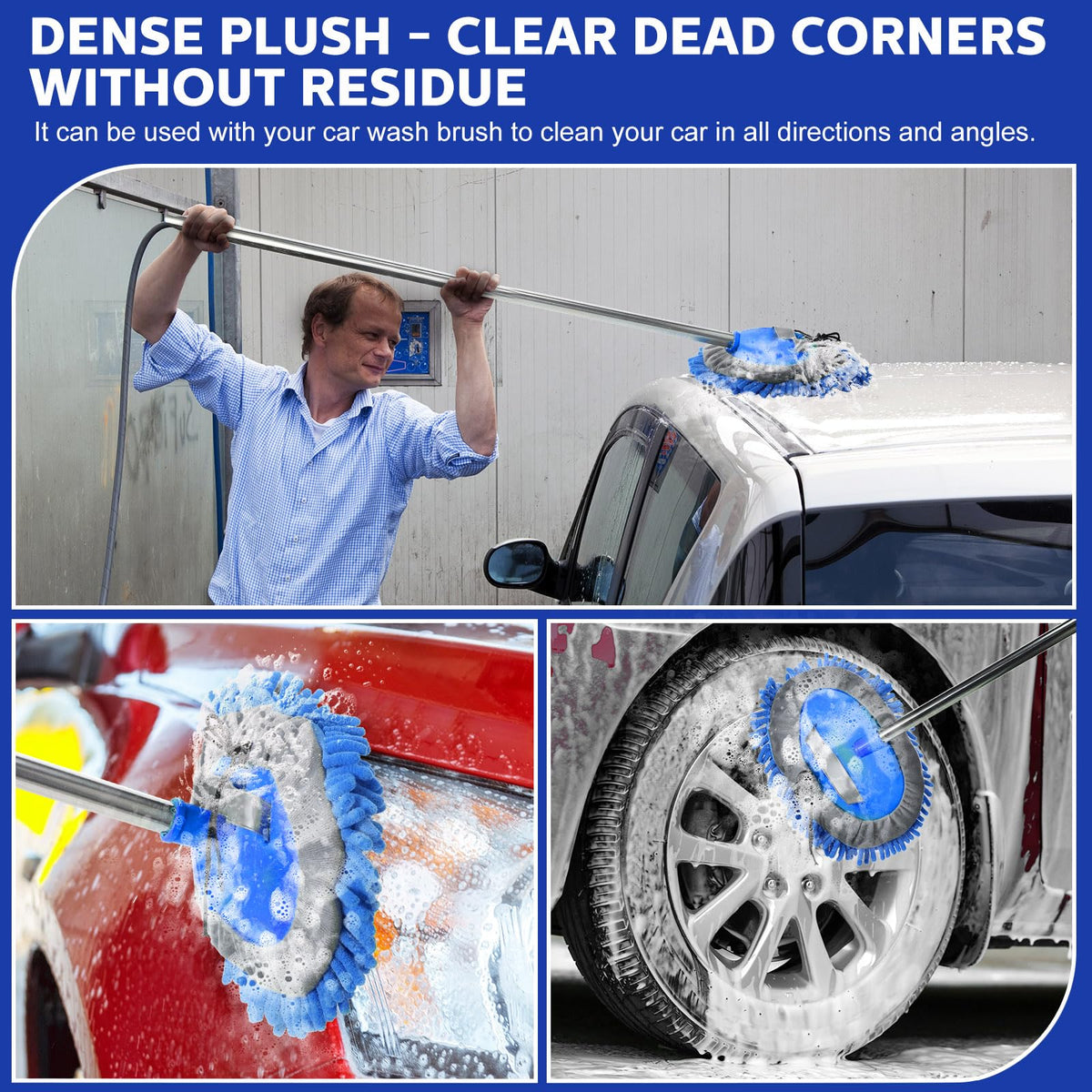 5 Pcs Car Wash Mitt Set (5 Count)