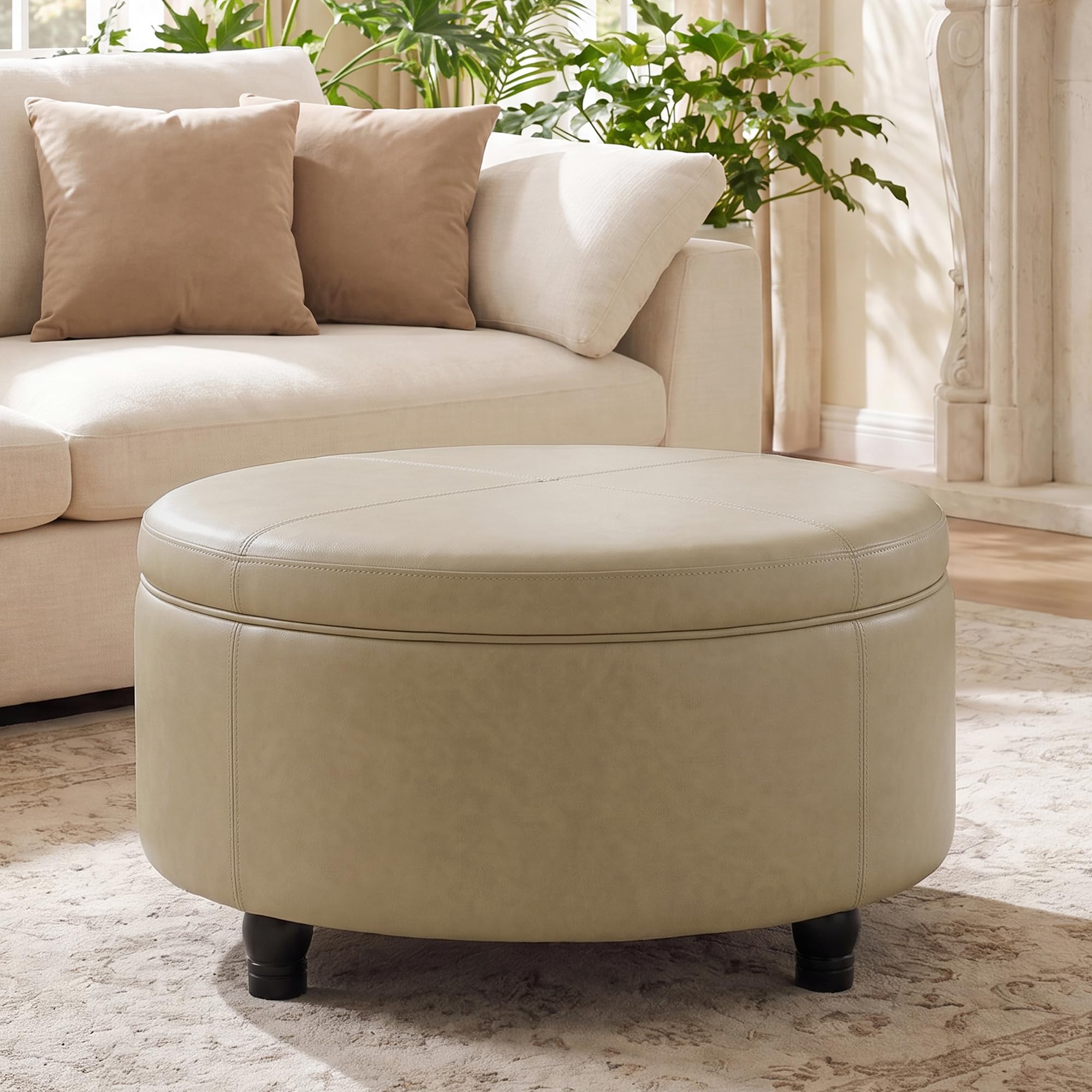 30 Inch Round Ottoman