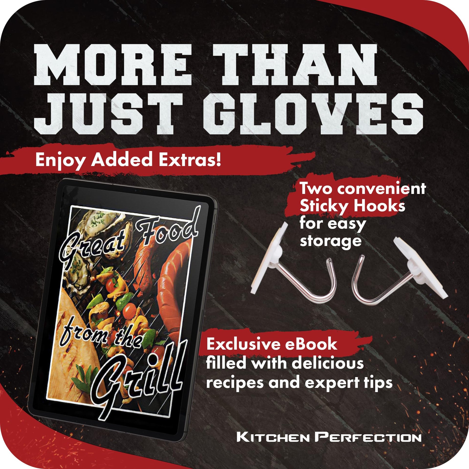 S Silicone Smoker BBQ Gloves
