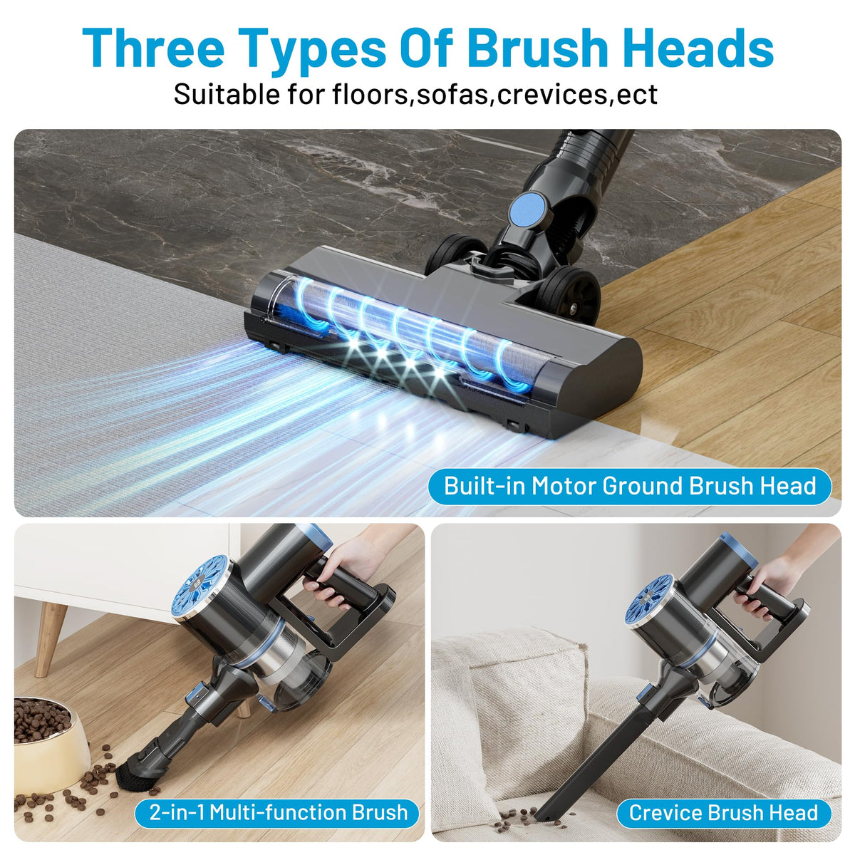 Cordless Vacuum Cleaner with Self