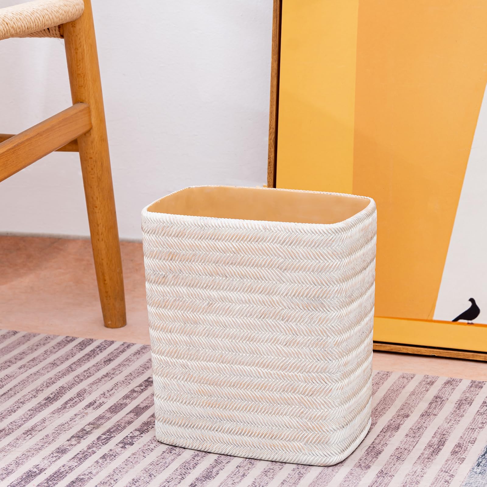 Bathroom Trash Can 1.8 Gallon Small Kitchen Garbage Can
