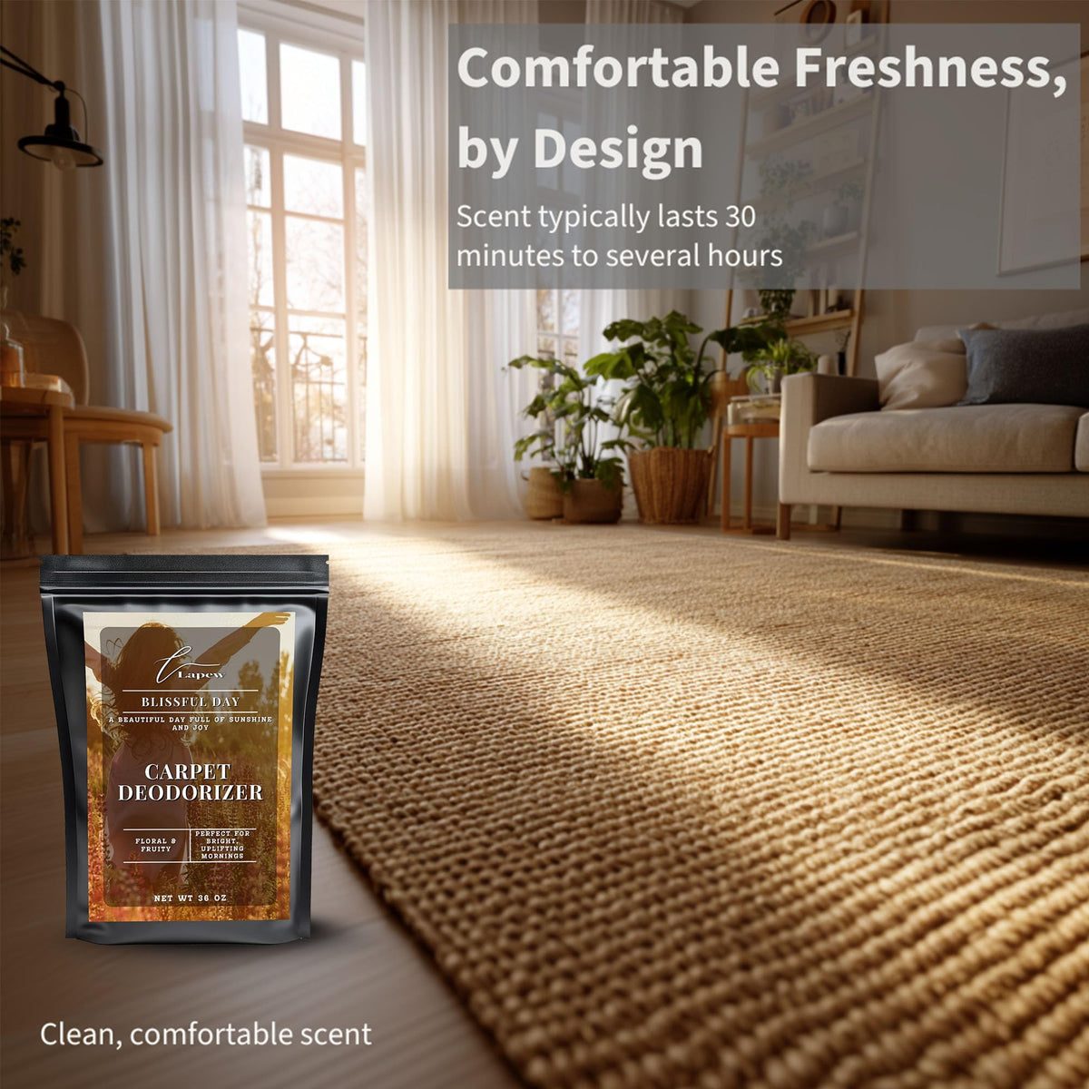 Blissful Day Carpet Deodorizer Powder (36 Ounce)