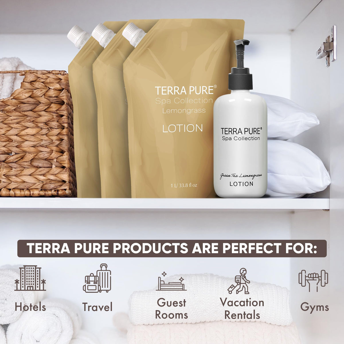 Spa Body Lotion Refill Bags (3 Count)