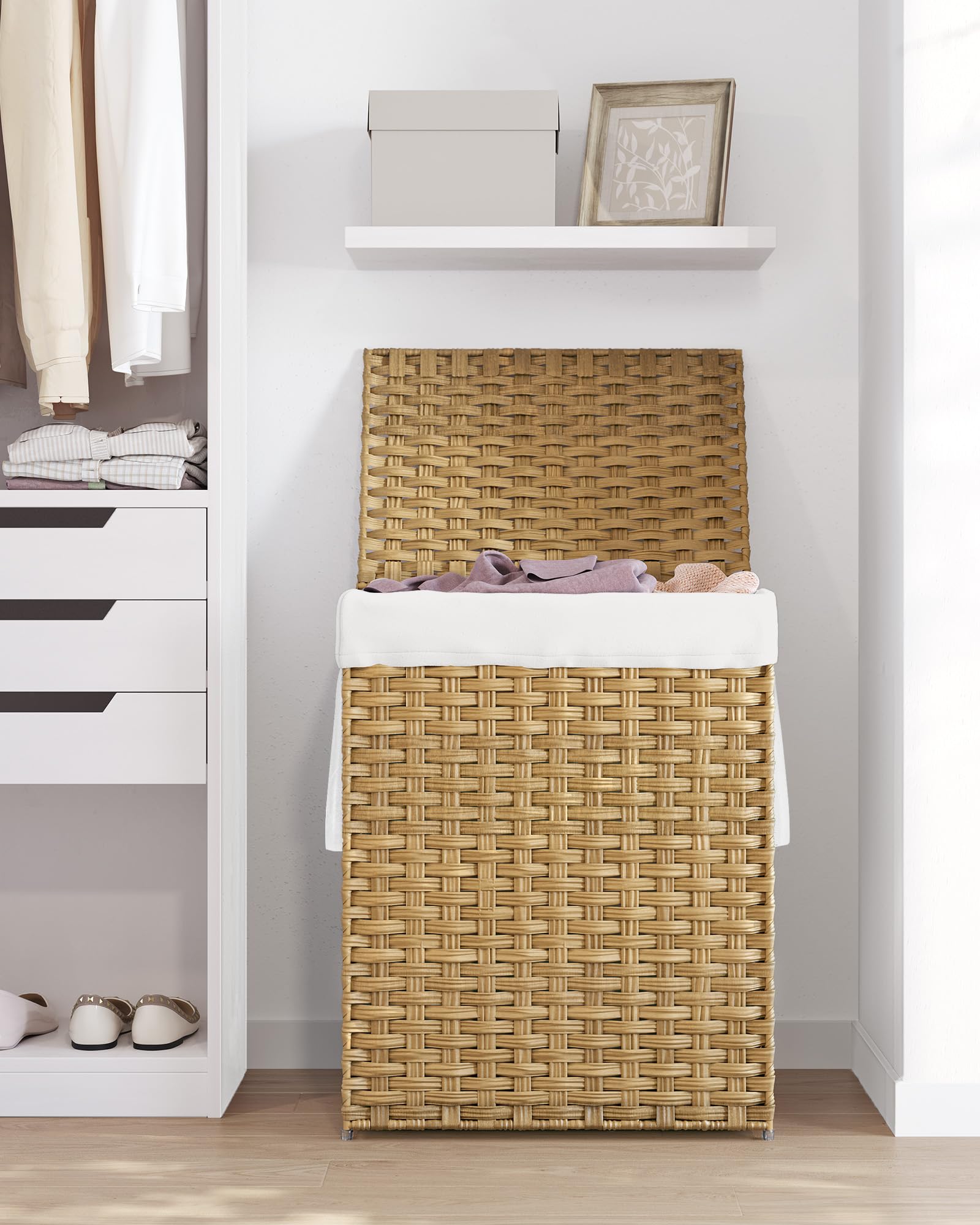 Laundry Hamper with Lid