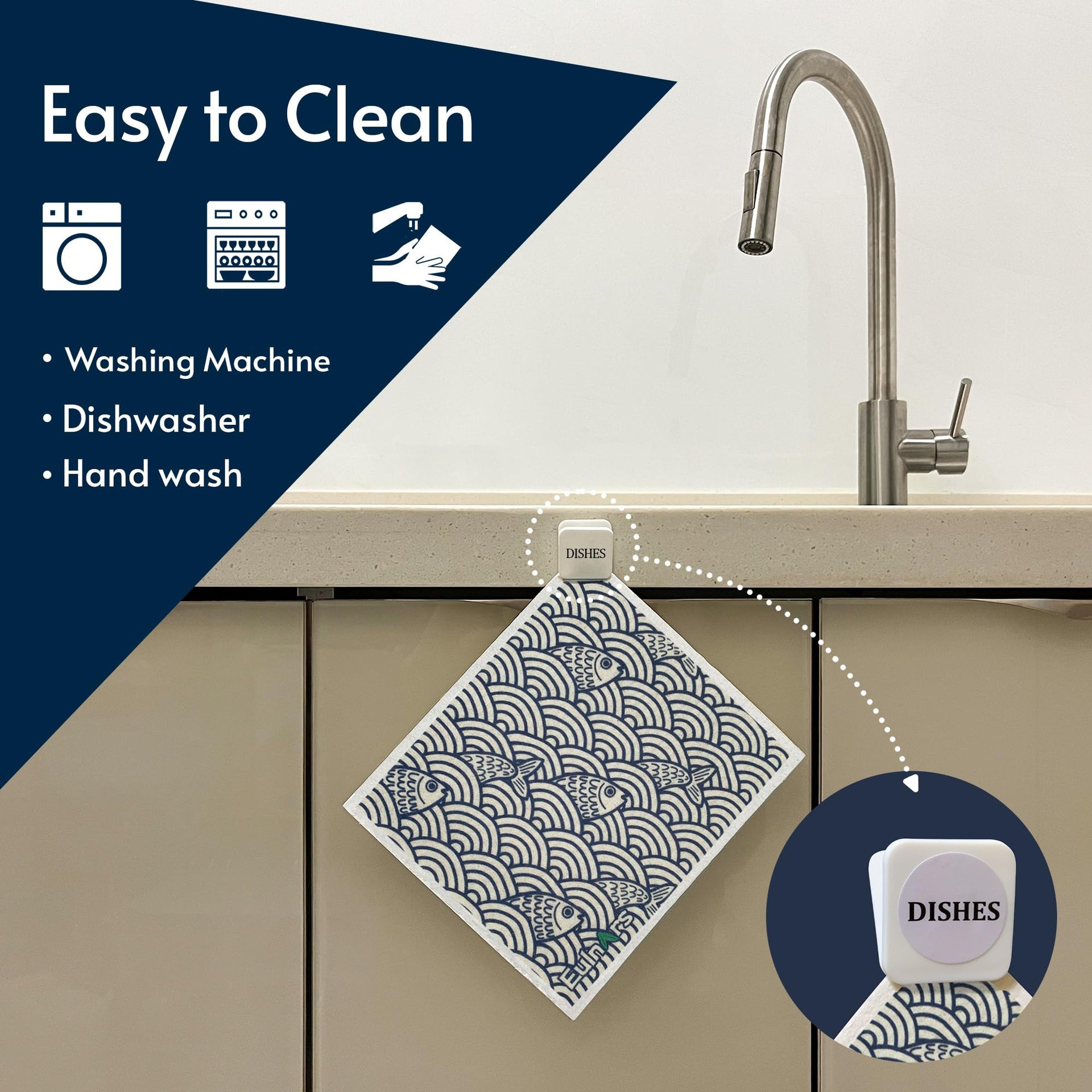 Swedish Dishcloths for Kitchen (8 Count)