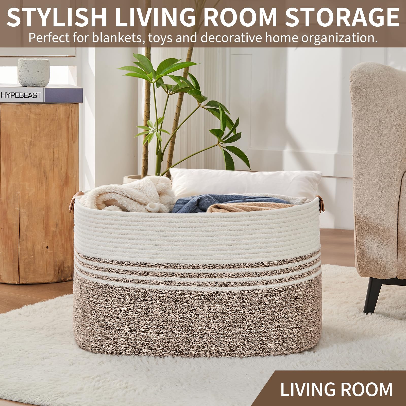 Laundry Hamper with Handles