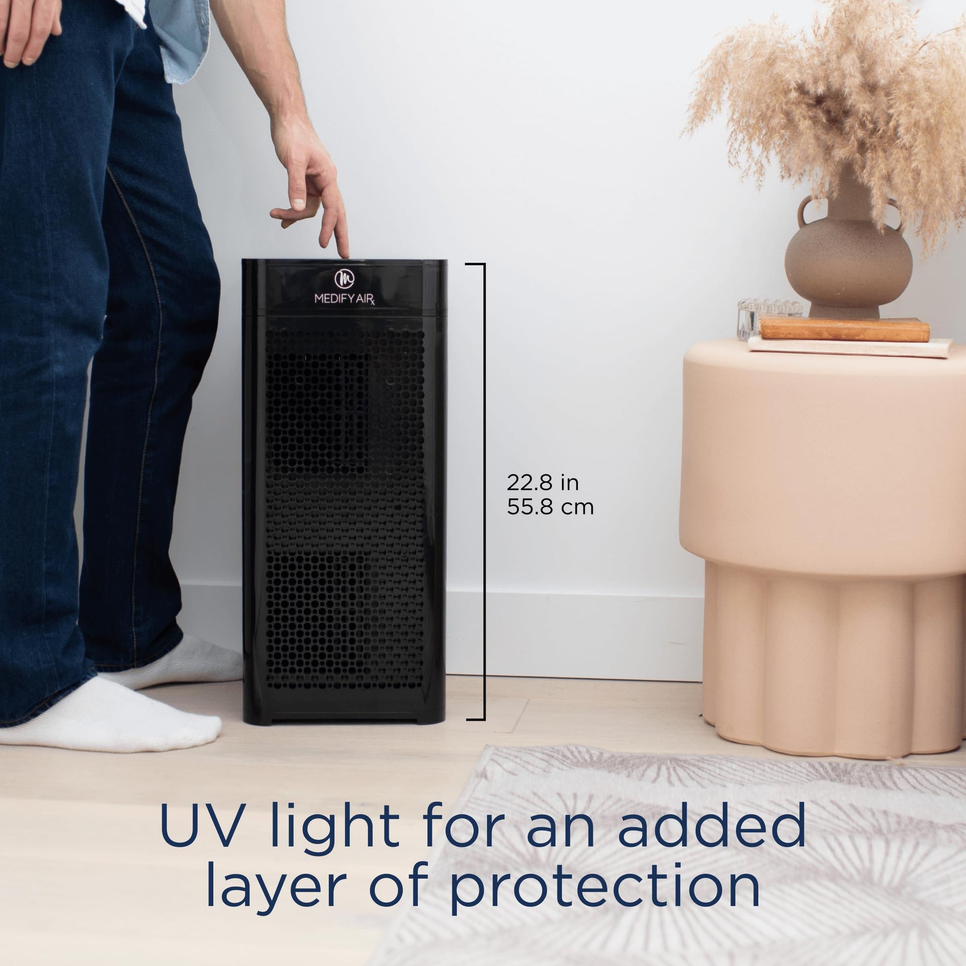 Medify MA 40 UV Light Air Purifier with HEPA Filter (2 Count)