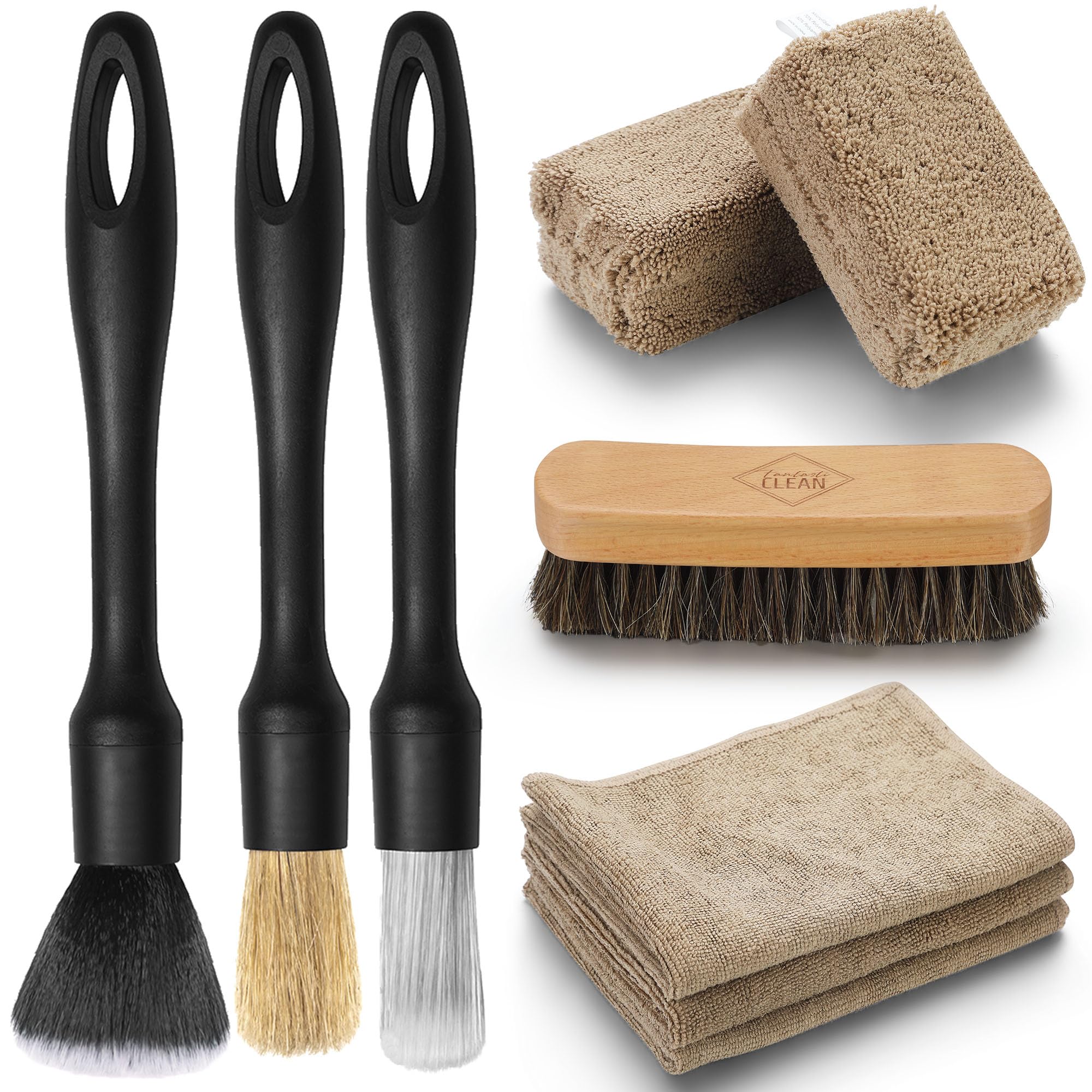 Car Detailing Brush Set