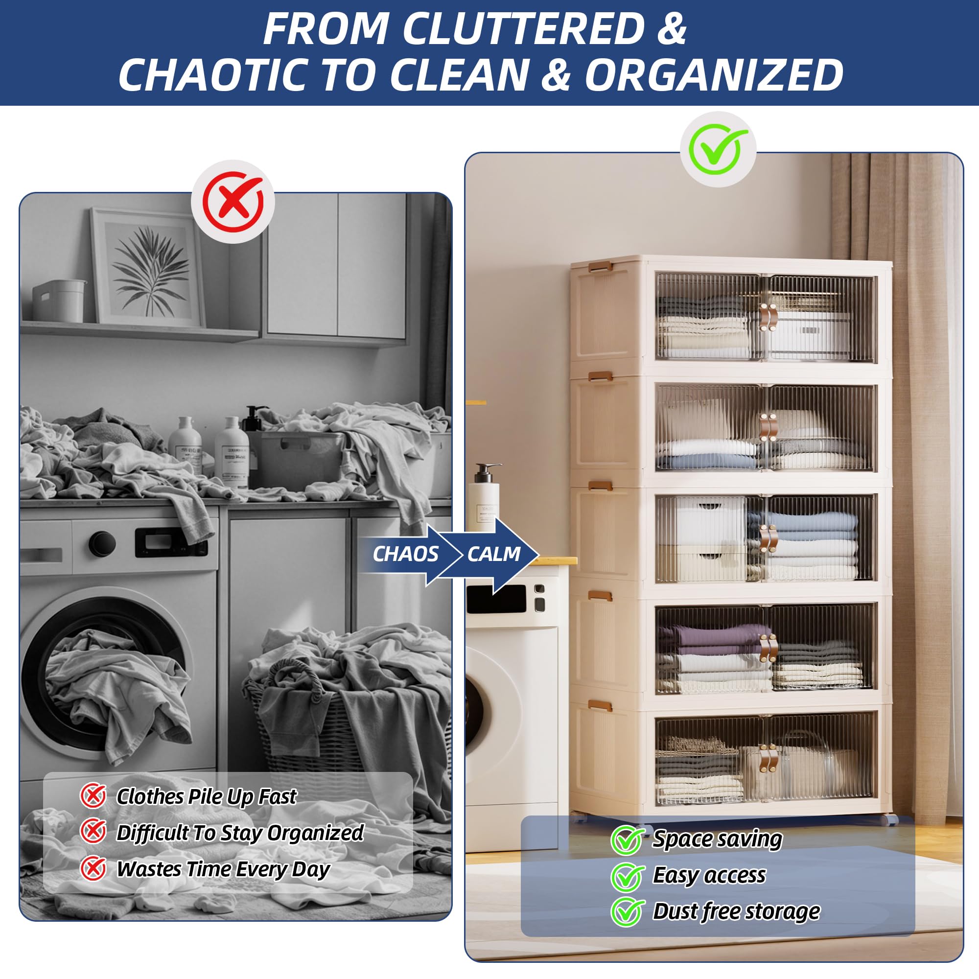 580Qt Stackable Storage Bins