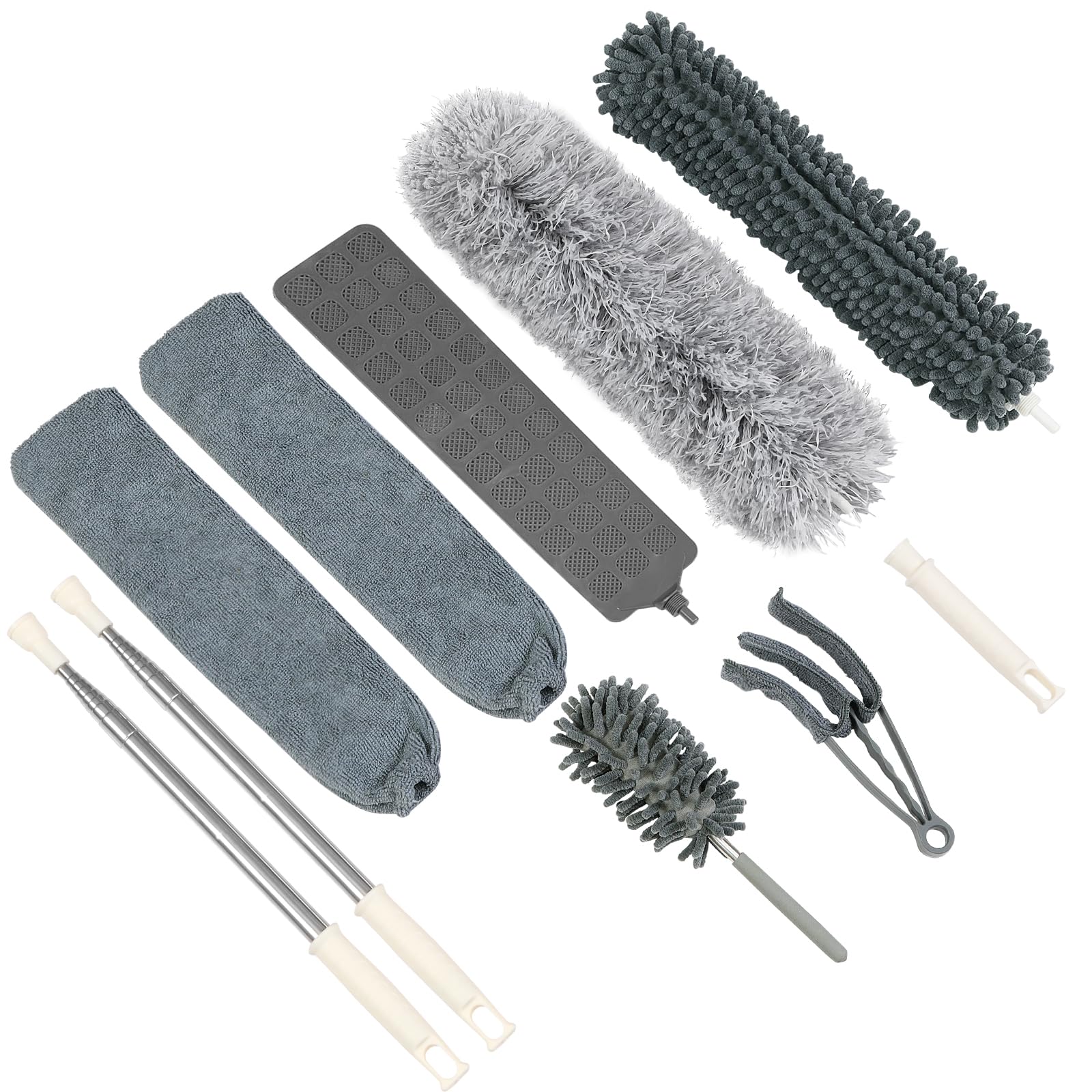 10 PCS Microfiber Feather Duster Kit (10 Count)