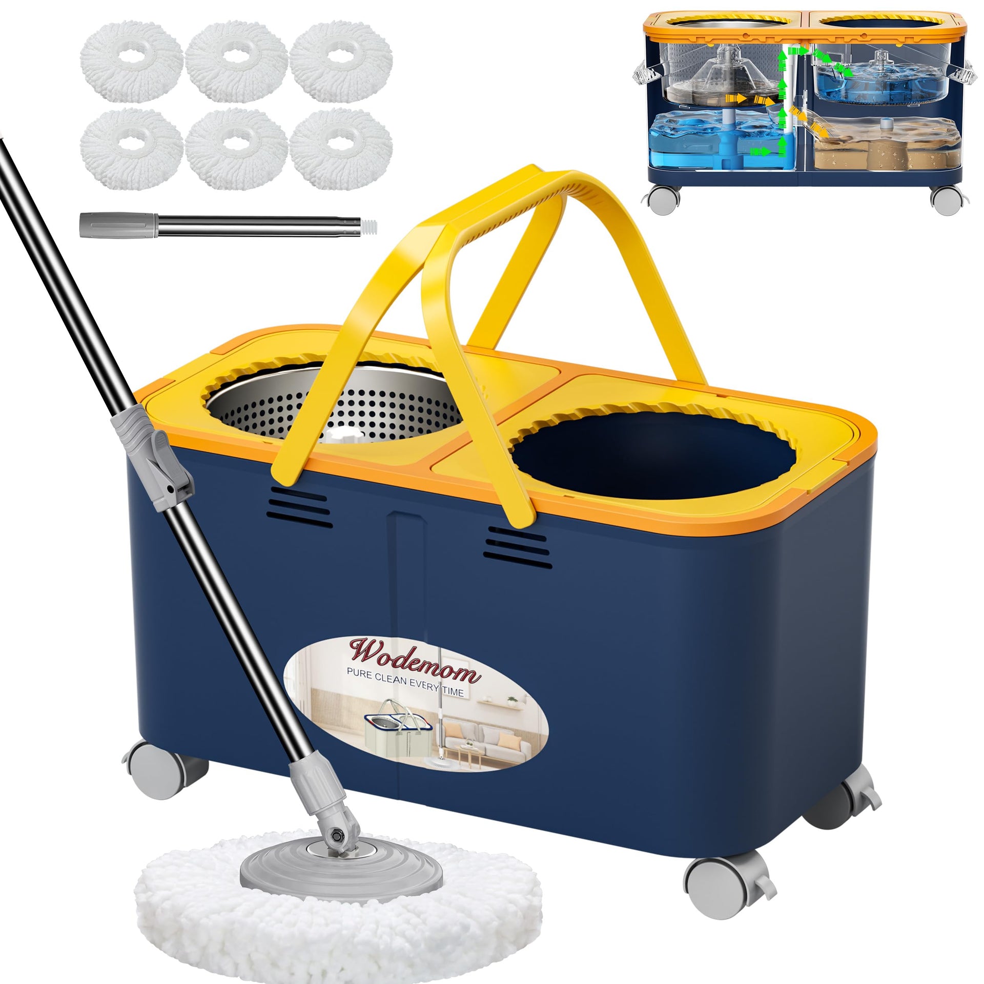 Compact Rinse Mop Gen 1 (116.32 Ounce)