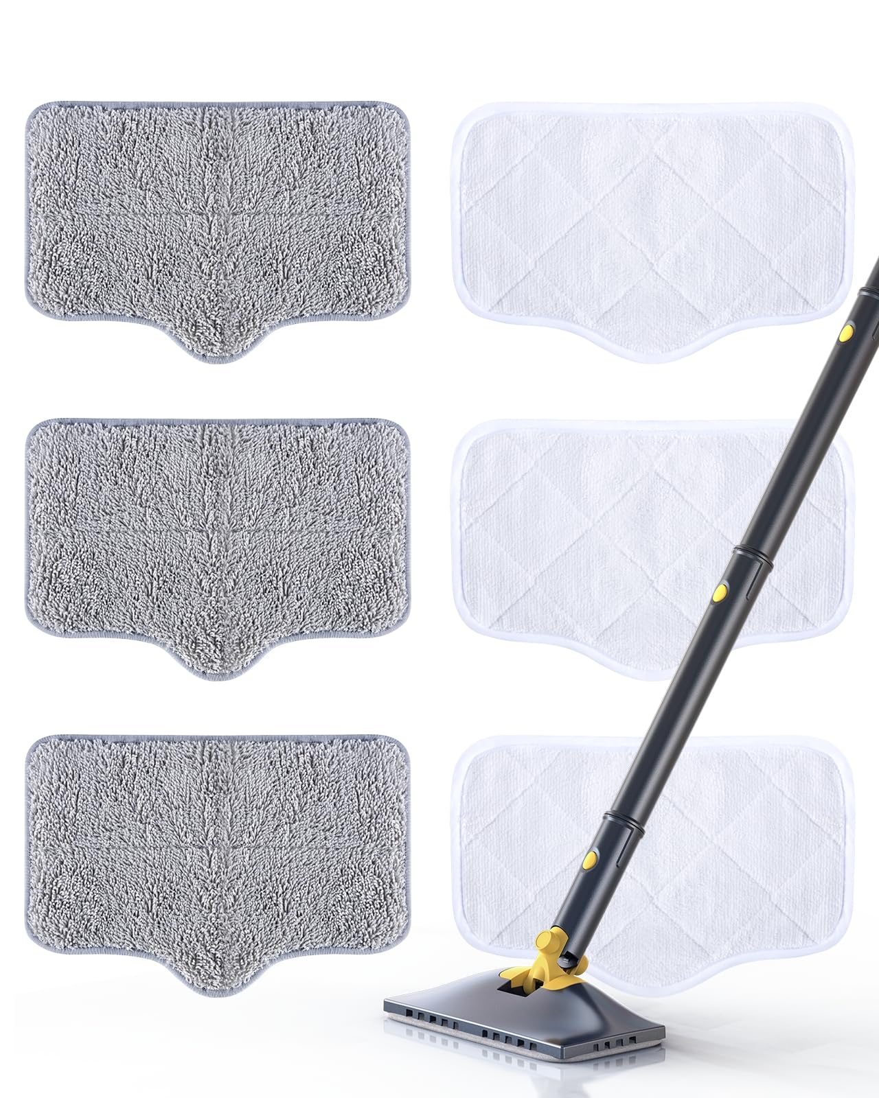 6 Pack Steam Mop Pads (6 Count)