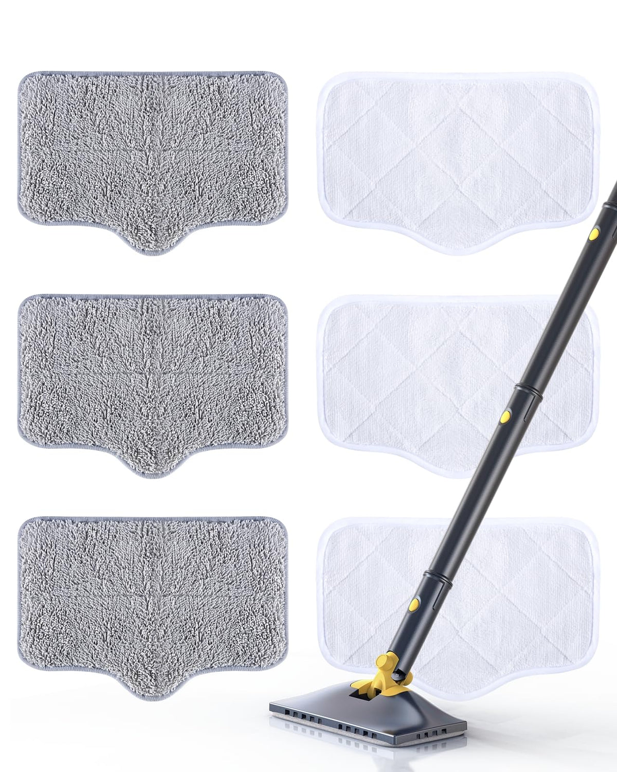 6 Pack Steam Mop Pads (6 Count)