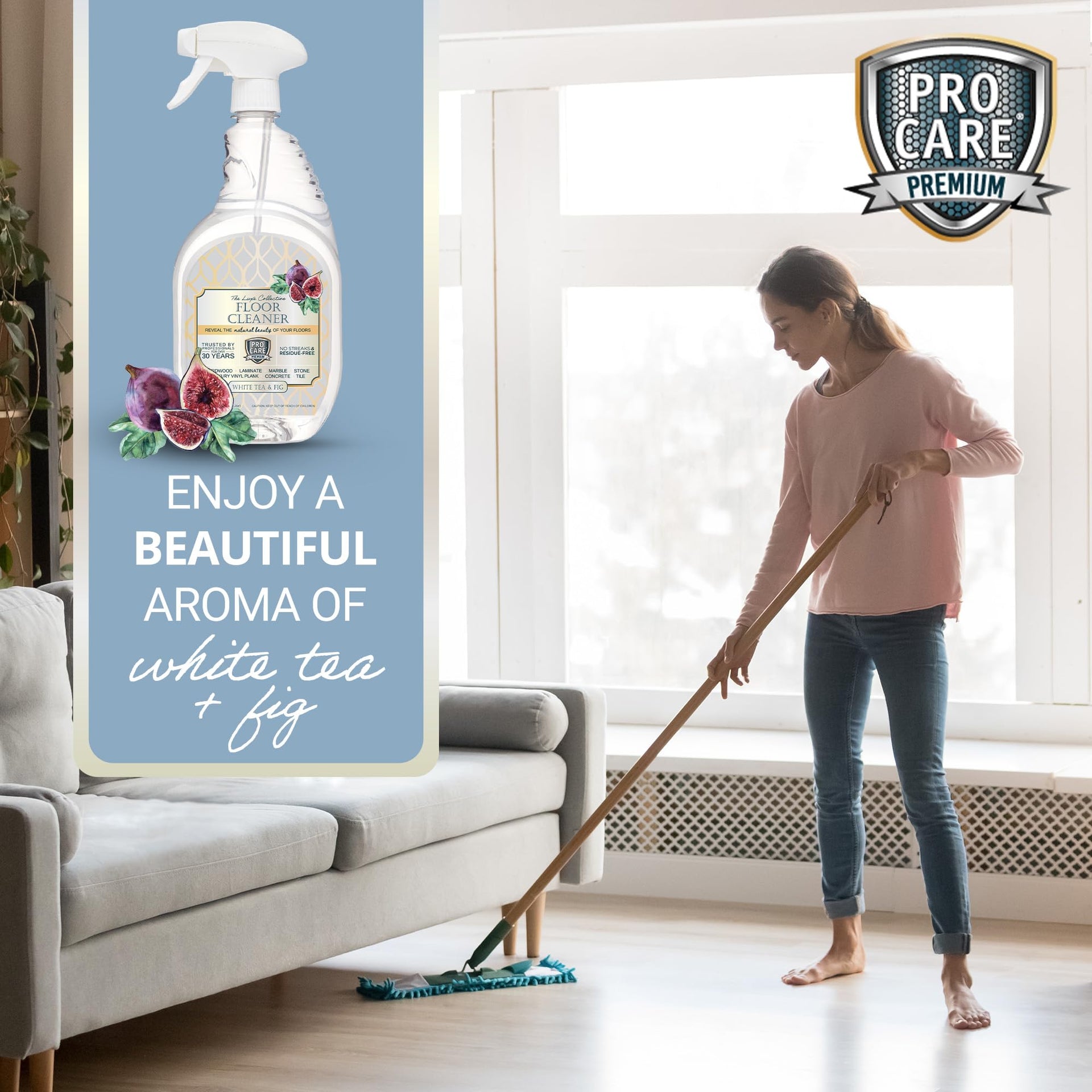White Tea & Fig Floor Cleaner (32 Fl Oz)