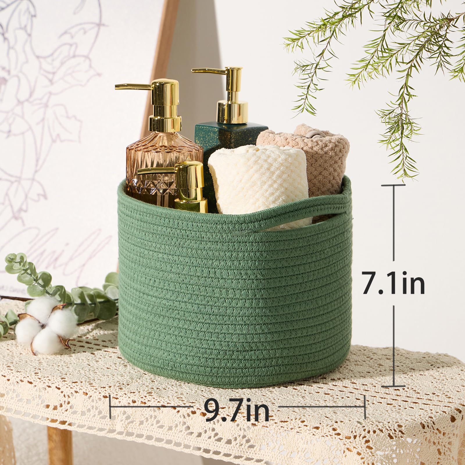 Small Basket for Organizing (3 Count)