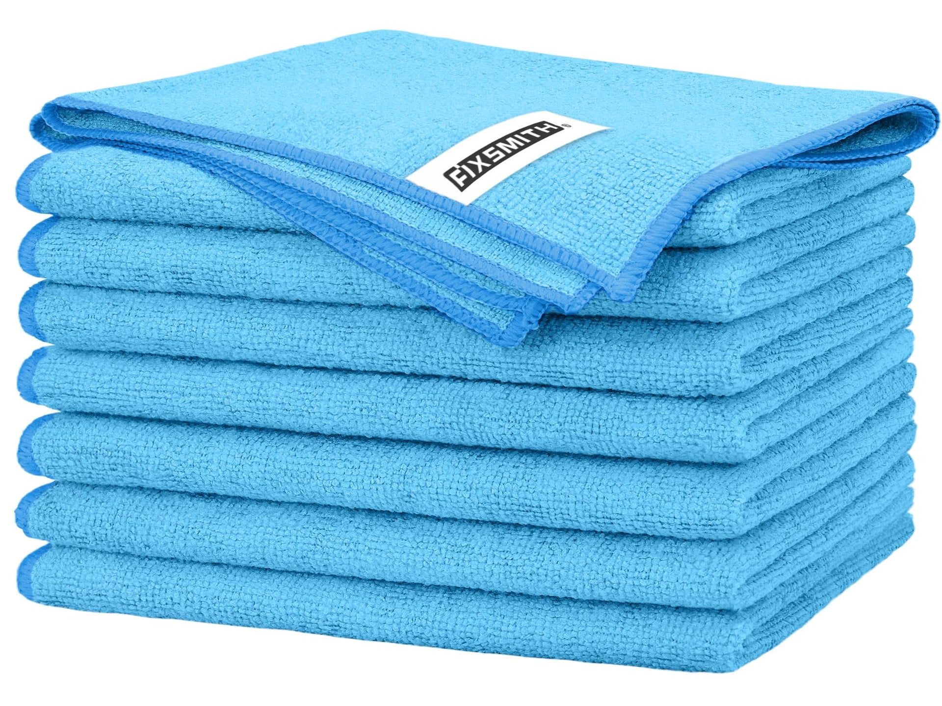 Blue Microfiber Cleaning Cloth (8 Count)