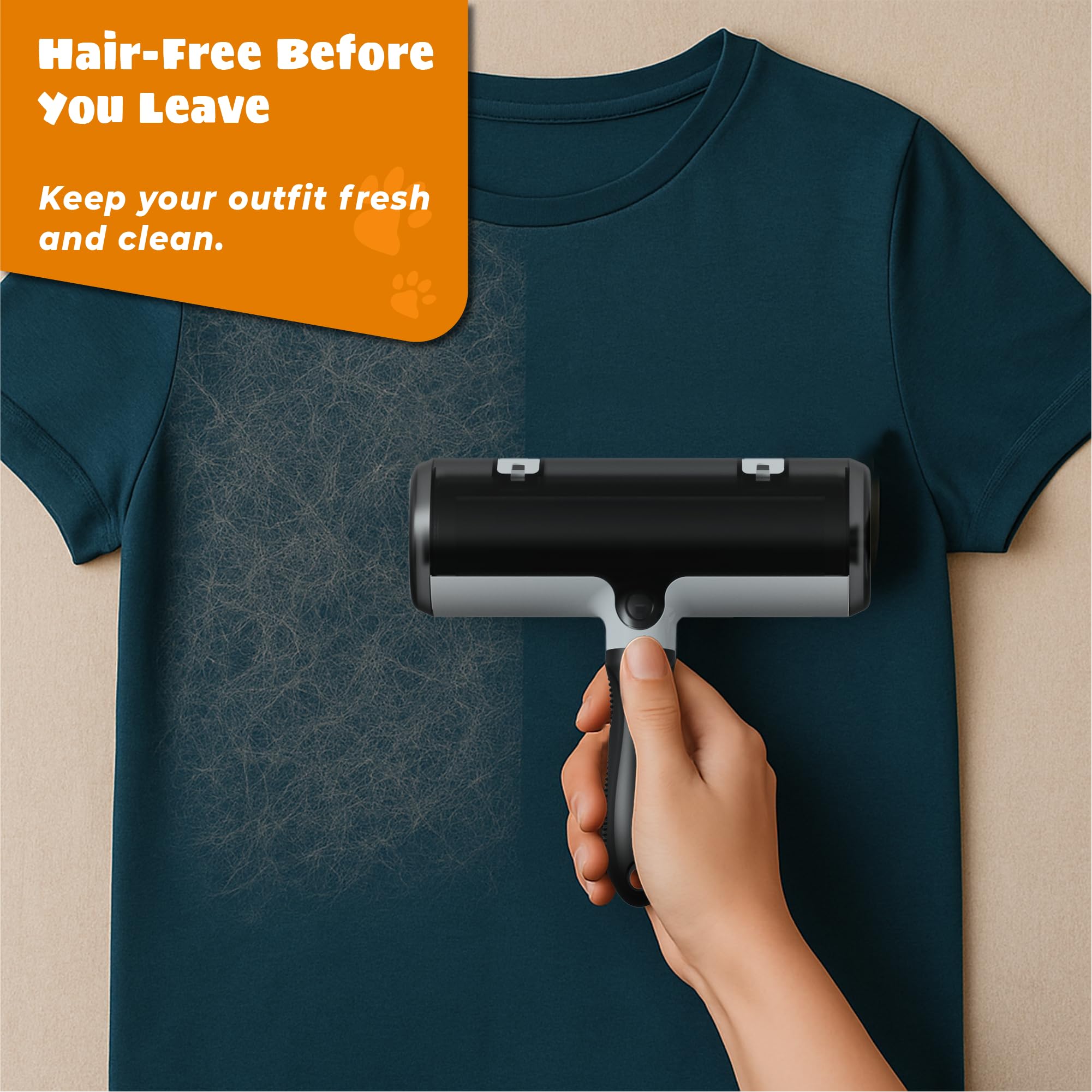 Pet Hair Remover and Reusable Lint Roller