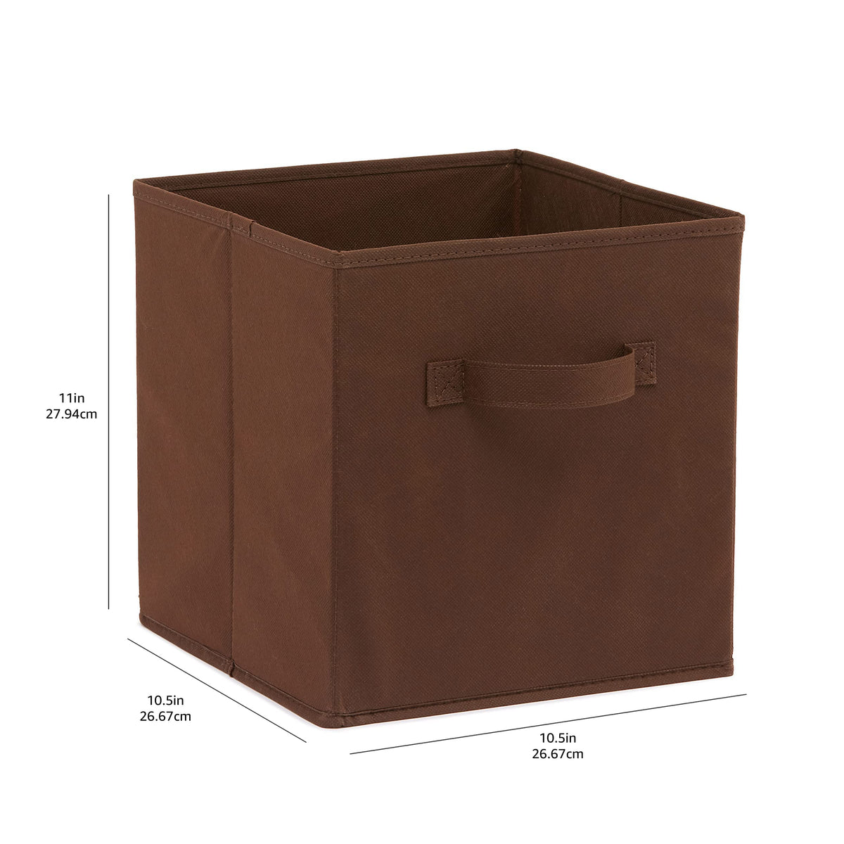 Collapsible Fabric Storage Bins with Handles (6 Count)