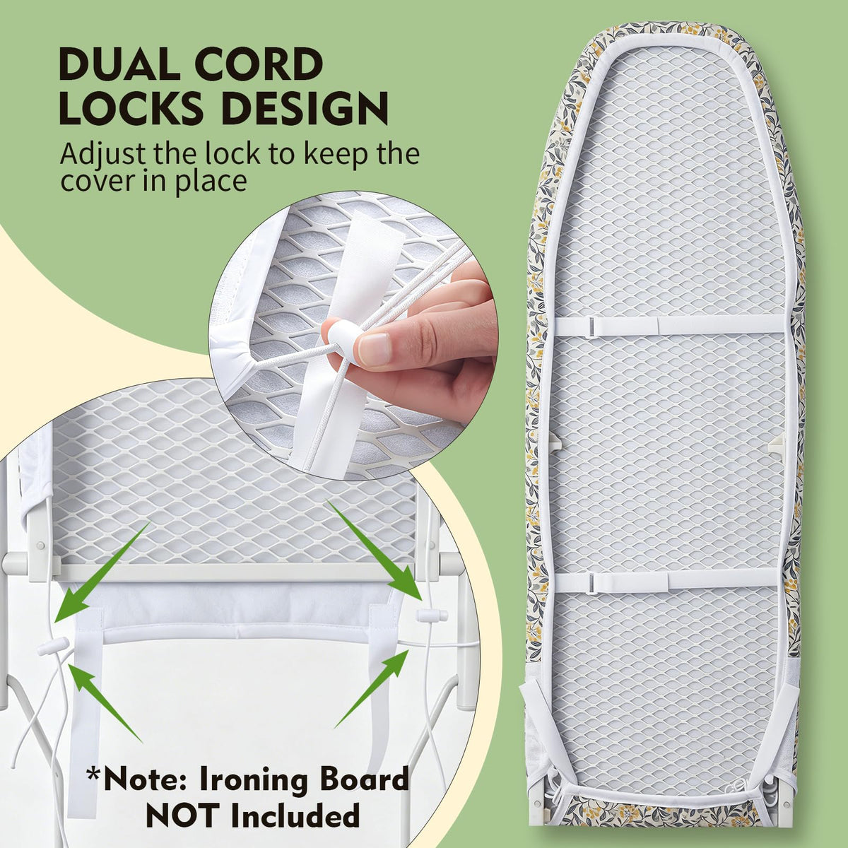 Over the Door Ironing Board Cover 13 x 37 inch
