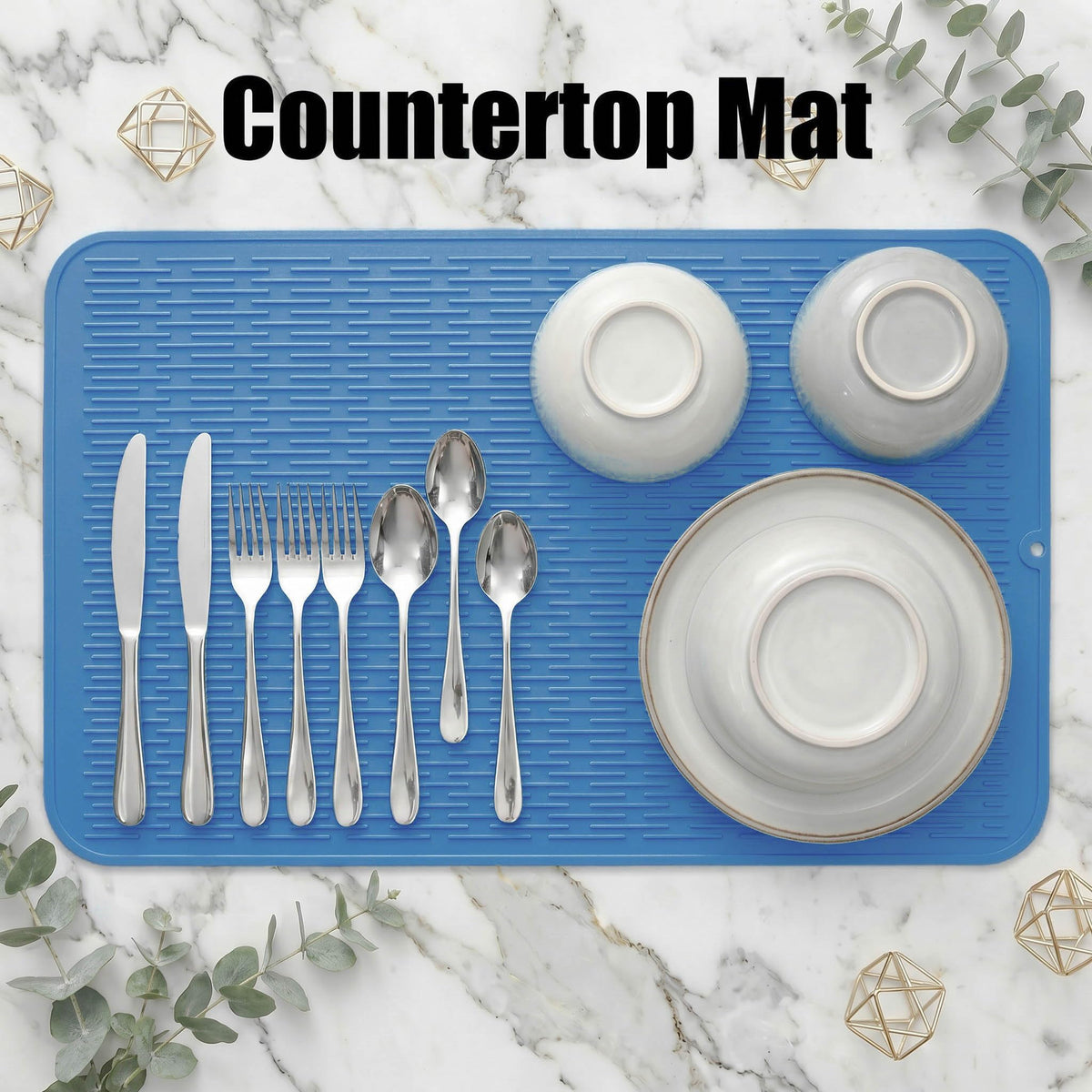 Silicone Dish Drying Mat for Multiple Usage