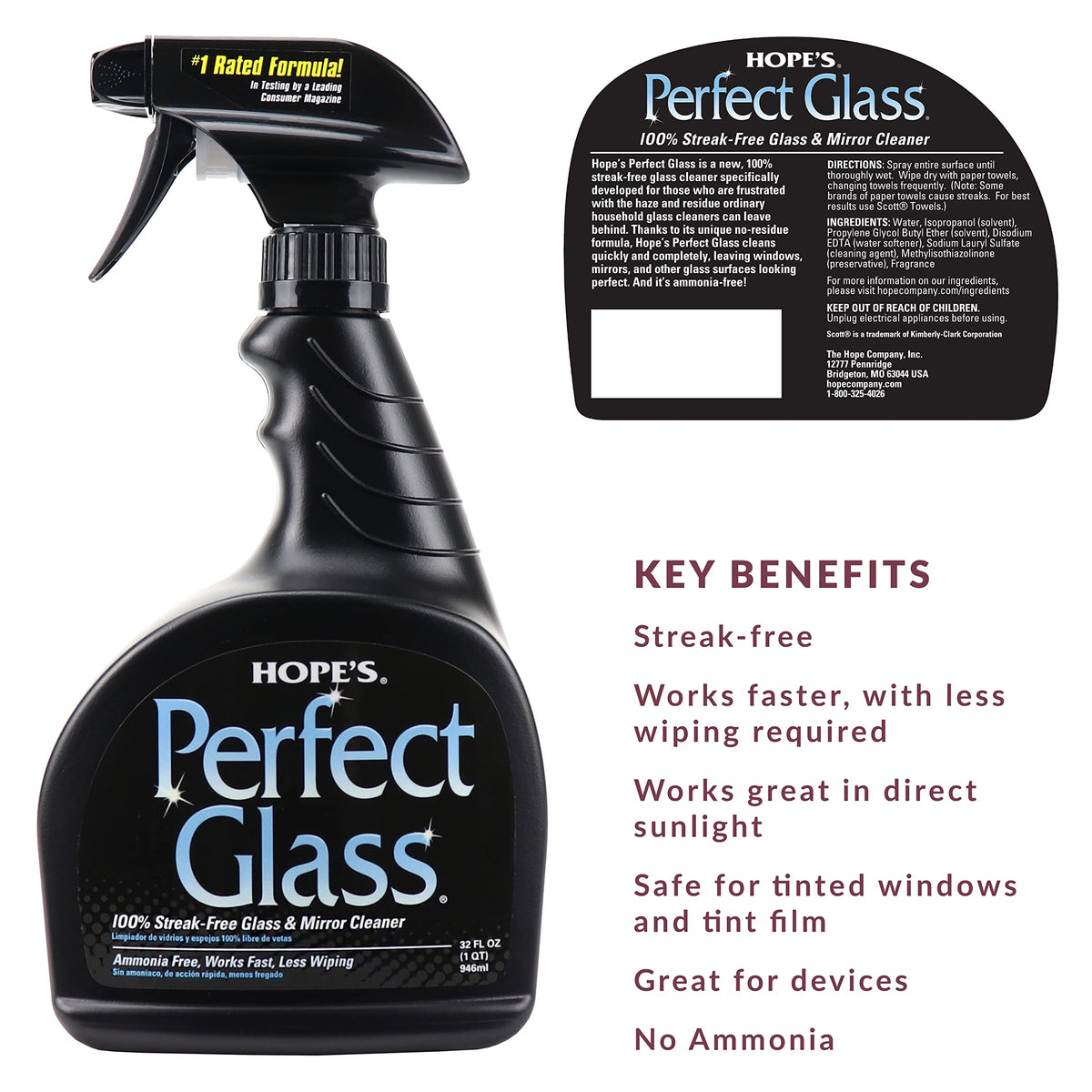 Perfect Glass Cleaner (99.6 Fl Oz)