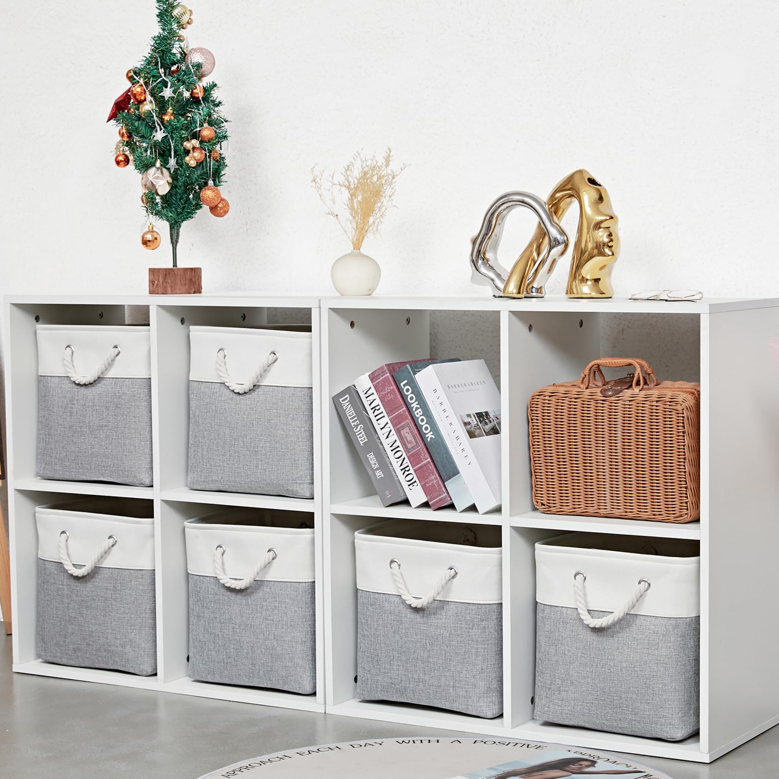 12 x 12 Inch Cube Storage Bins (6 Count)